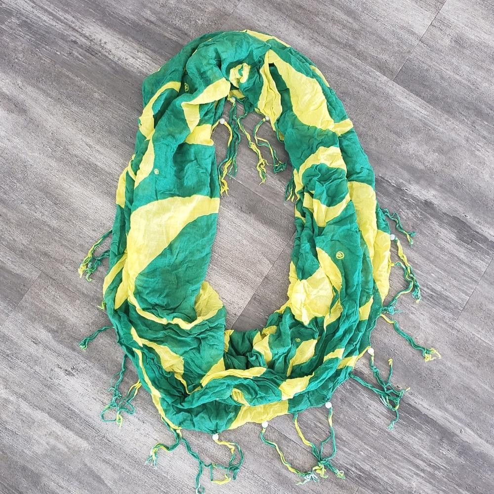 Designer Oregon Ducks | ZOOZATZ | Mascot Infinity Scarf Size ONE SIZE - 1 Thumbnail