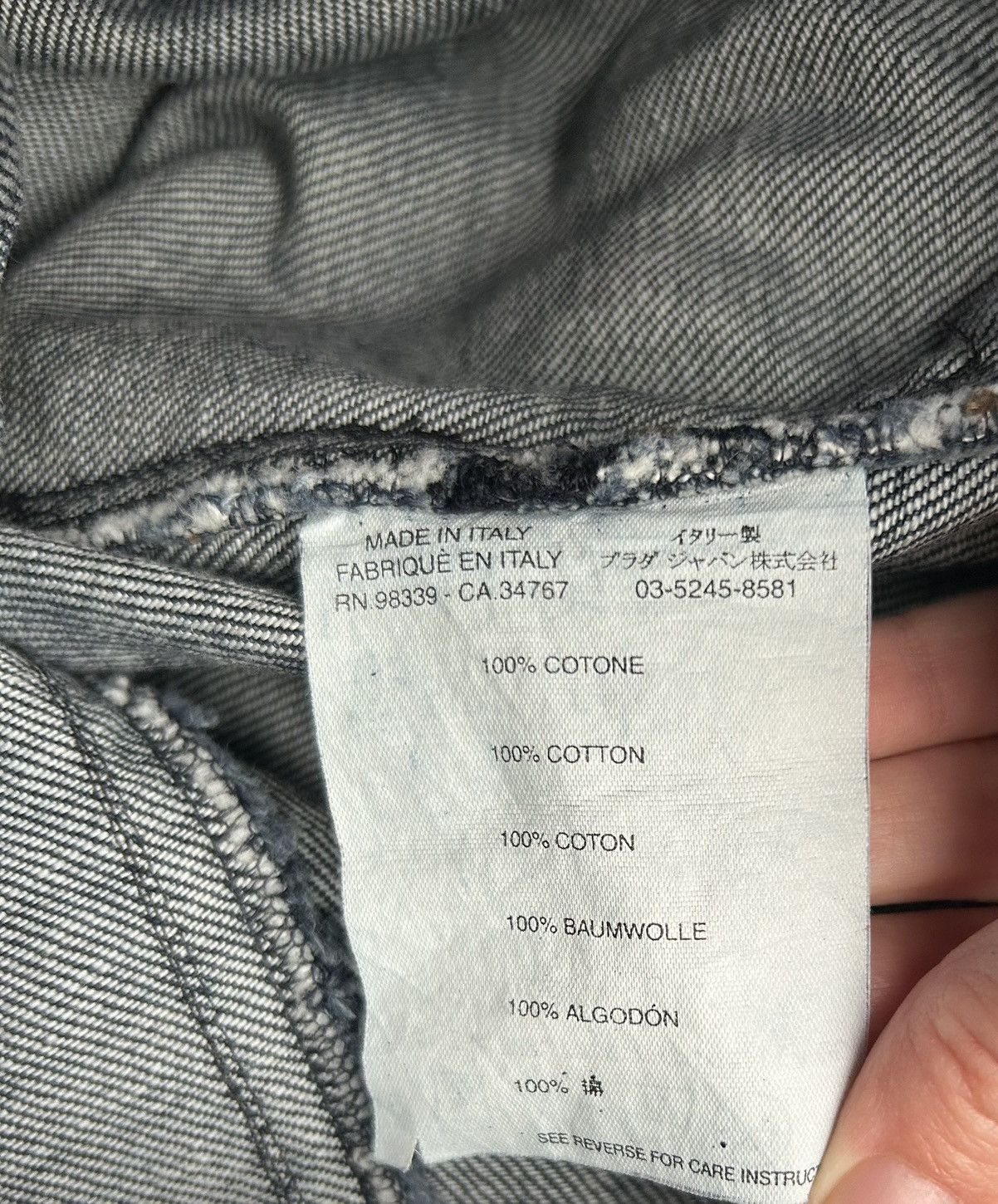Prada × Vintage Vintage 2000’s Prada Sport Linea Rossa Bootcut Jeans Size 42 Size 28" / US 6 / IT 42 - 9 Thumbnail