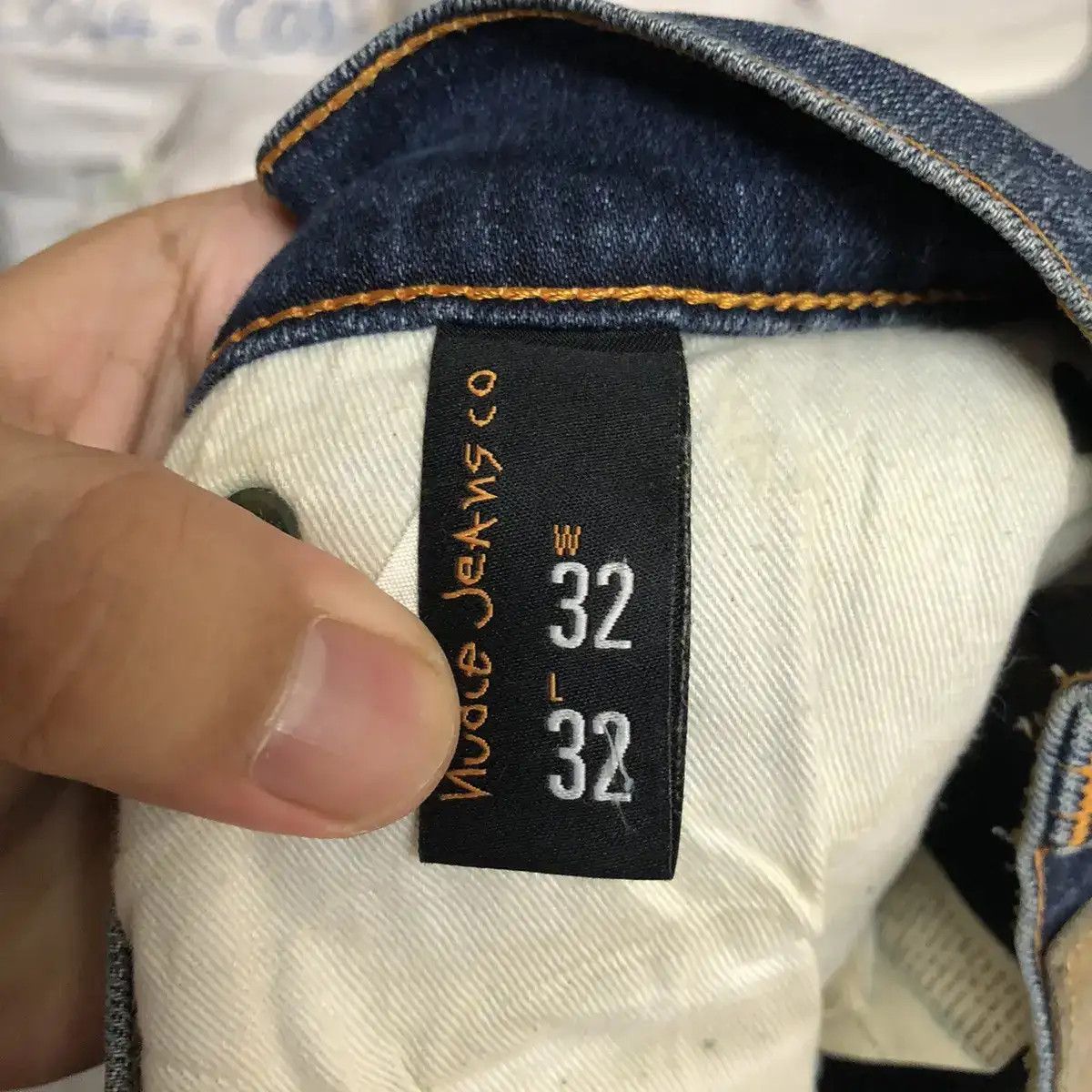 Nudie Jeans DLL Nudie vintage faded Jeans Blue Denim Pants #C138 Size US 32 / EU 48 - 8 Thumbnail