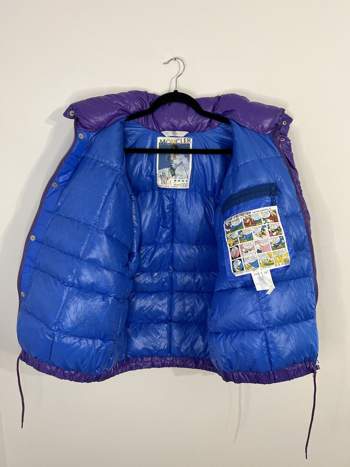 Moncler × Vintage Moncler grenoble vintage 1980's rare puffer Size L / US 10 / IT 46 - 9 Thumbnail