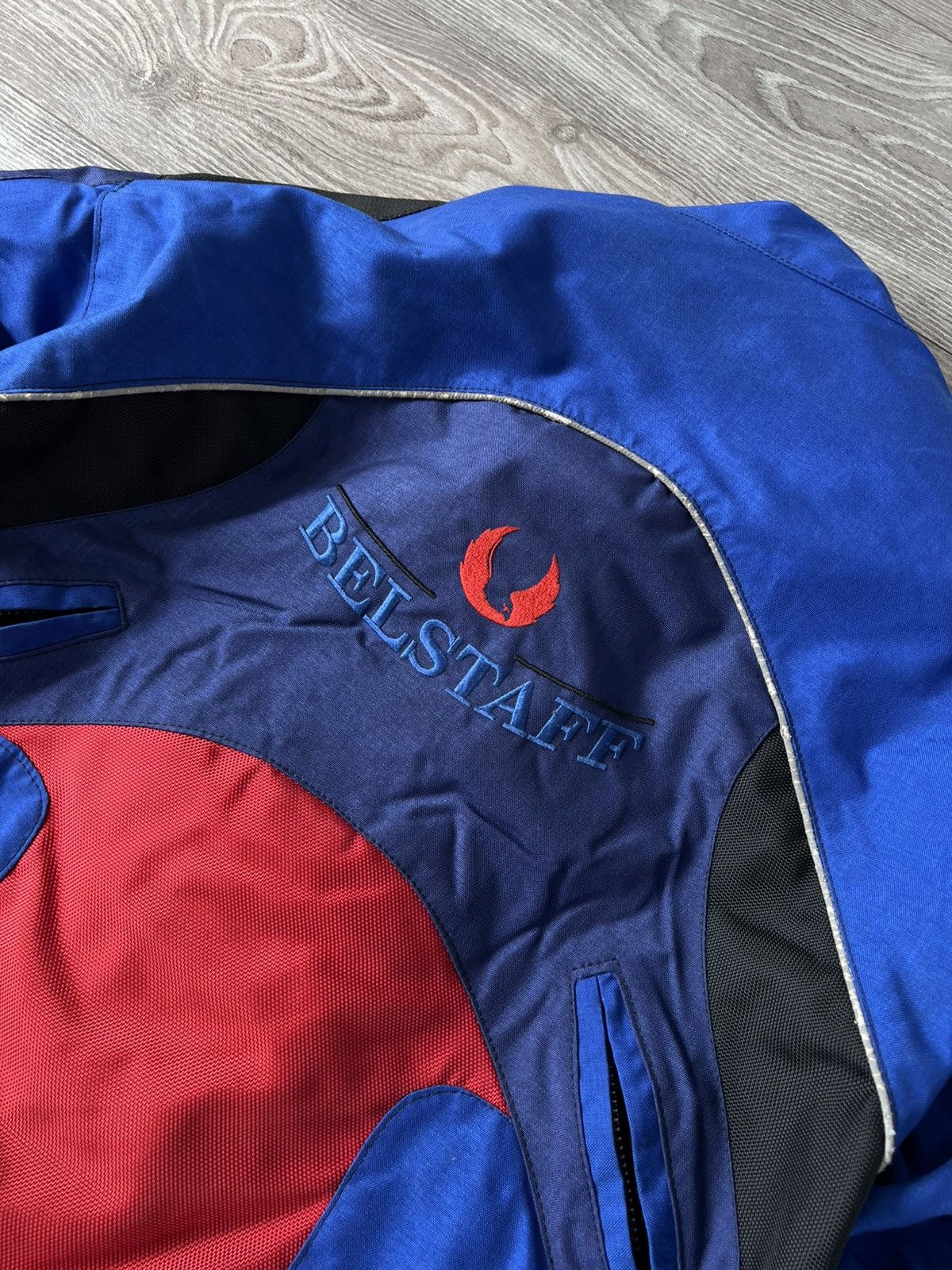 Belstaff Vintage Racing Belstaff 90s 2 in 1 Cordura Big Logo Jacket Size US L / EU 52-54 / 3 - 6 Thumbnail