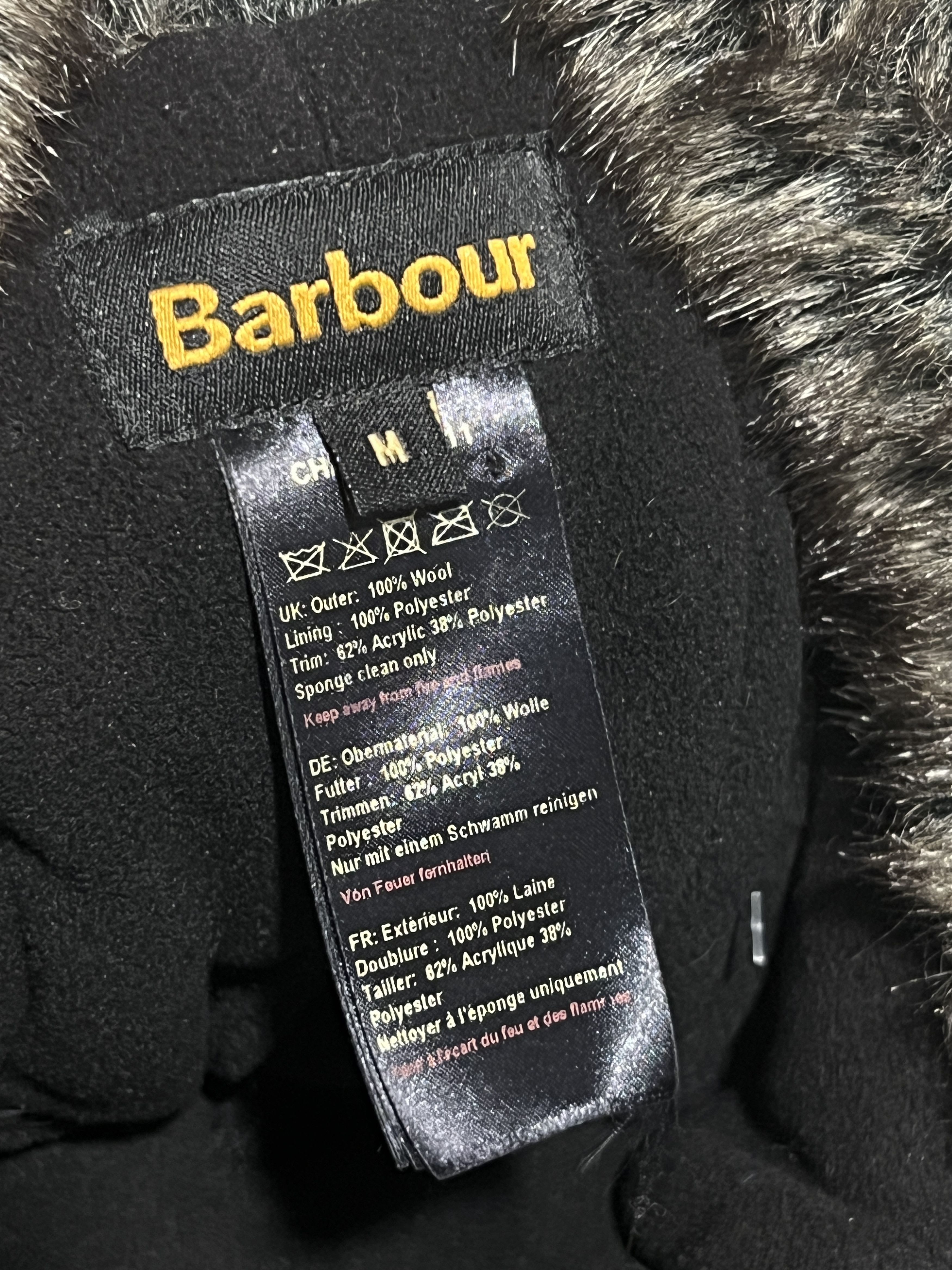 Barbour Trapper Hat Aviator Barbour Earflap Warm Winter Size ONE SIZE - 3 Thumbnail