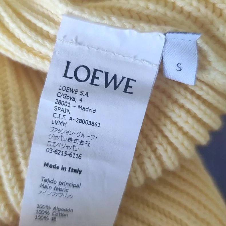 Loewe LOEWE Loose knit sweater coat Size S / US 4 / IT 40 - 3 Thumbnail