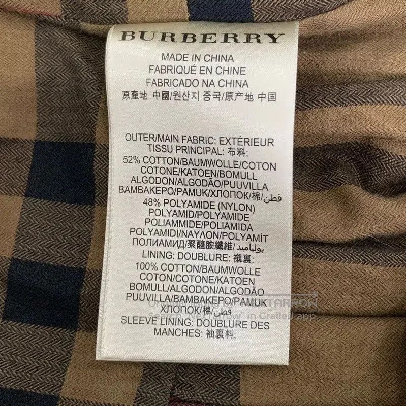 Burberry Burberry Green Cotton Women's Trench Coat. Size M / US 6-8 / IT 42-44 - 8 Thumbnail