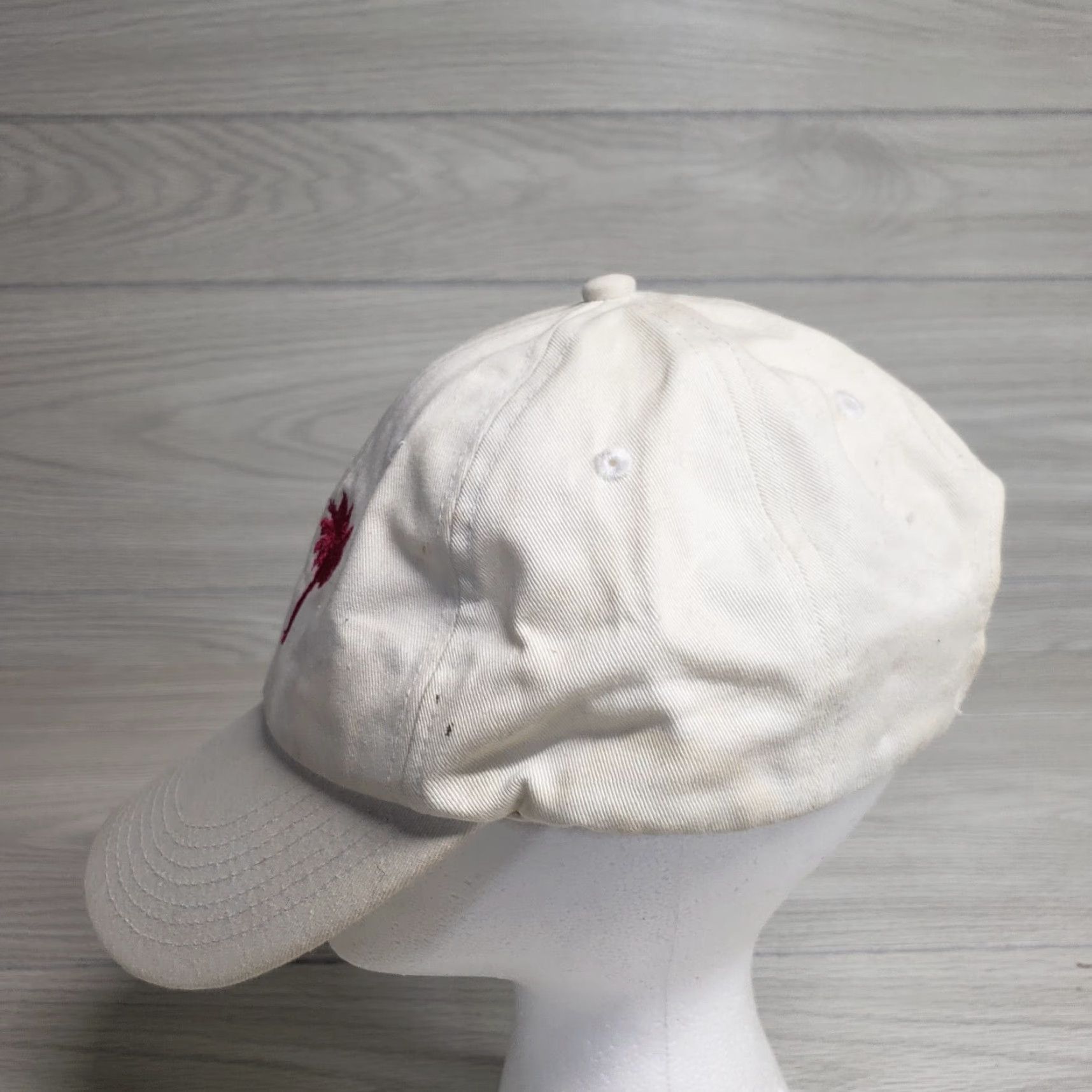 Vintage VINTAGE Myrtle Beach Hat Cap Unisex Adults Baseball Cap One Size Ivory Adjustable Souvenir 90s/Beach Theme Mens Womens Girls Boys Size ONE SIZE - 4 Thumbnail