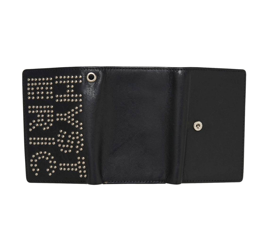 hysteric glamour ウォレット Hysteric Glamour logo wallet leather