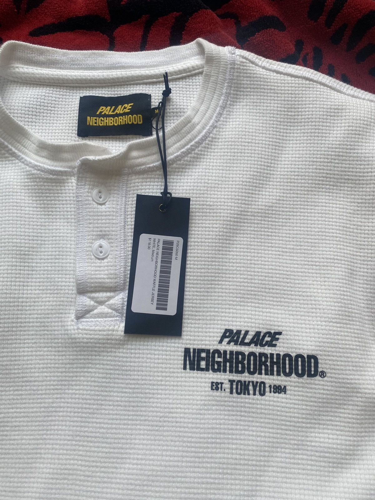 Lサイズ PALACE x NEIGHBORHOOD Waffle Jersey m61442951027_1.jpg?1755320147
