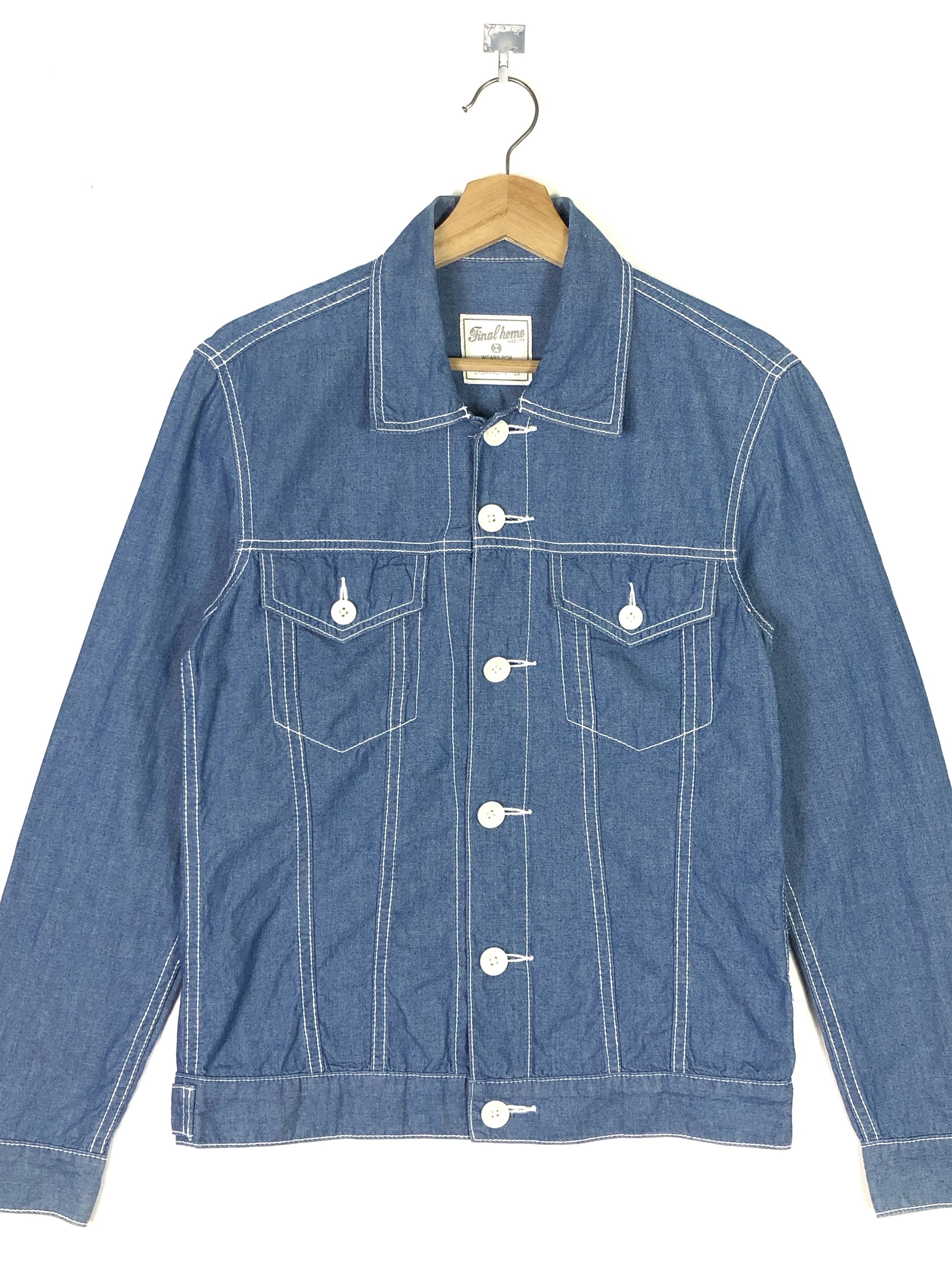Final Home RARE🔥S/S 2013 FH CHAMBRAY L/S BUTTON UPS Size US S / EU 44-46 / 1 - 4 Thumbnail