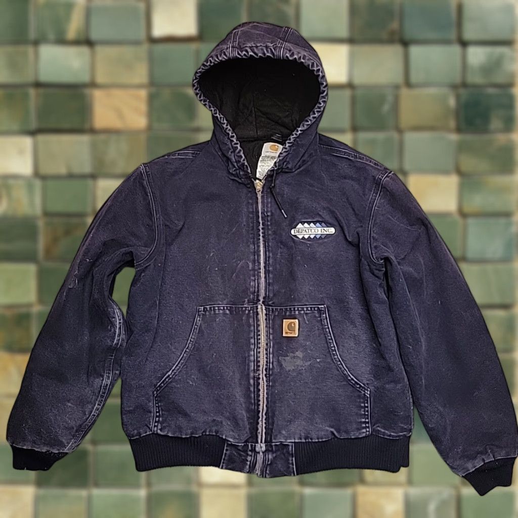 Carhartt Carhart detroit jacket canvas jacket J80 quilt lined