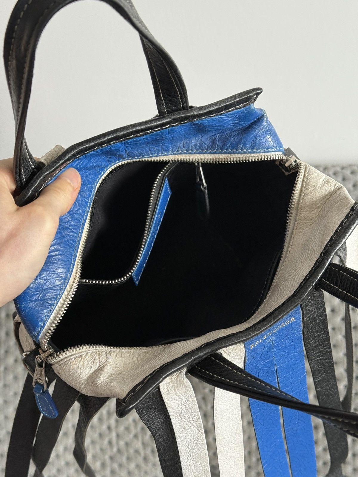 Balenciaga Balenciaga Fringed Bazar Shopper Tote Size ONE SIZE - 8 Thumbnail
