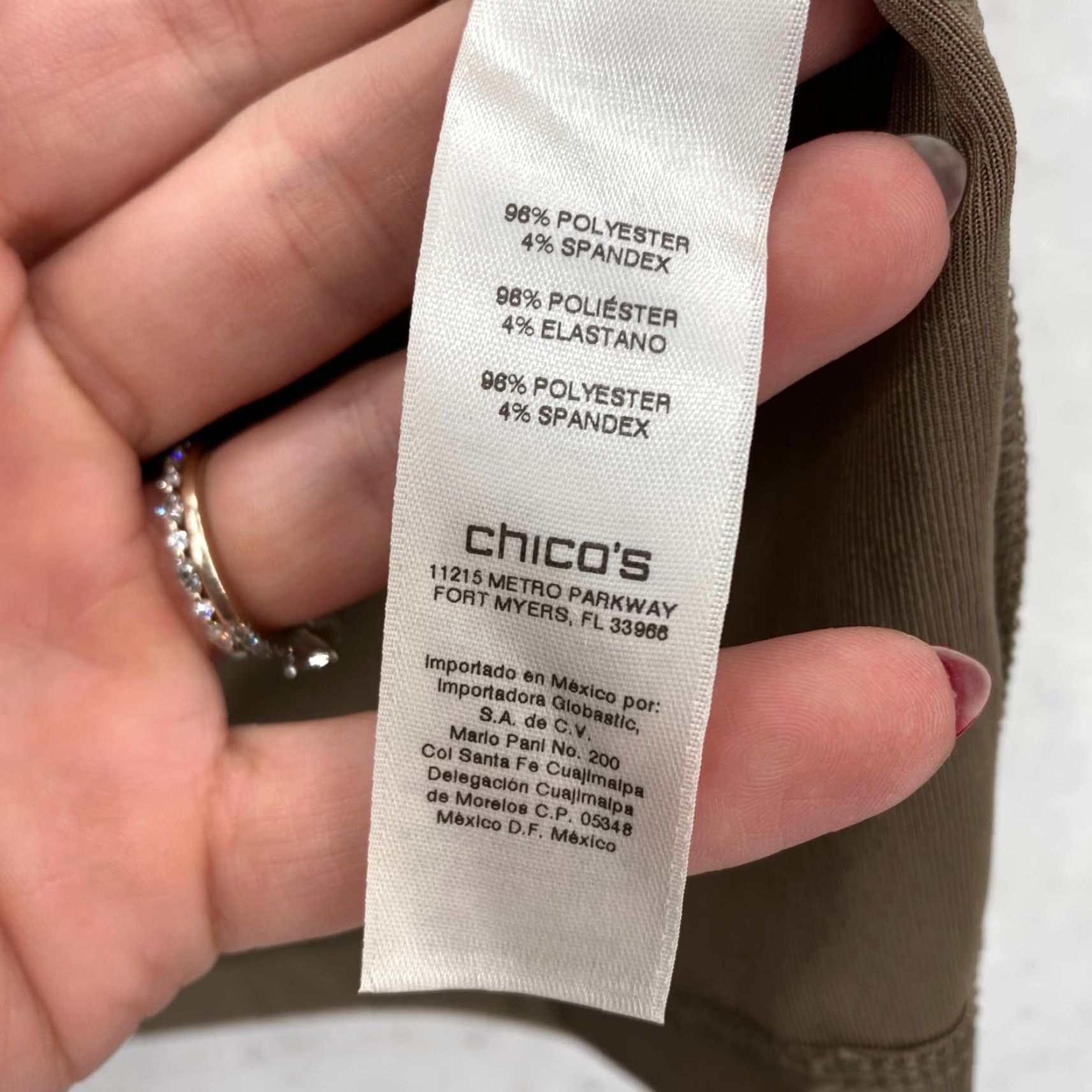Vintage Chico's Easywear Timeless Tank Top Women's 3 Brown Stretch Slinky Knit Casual Size XL / US 12-14 / IT 48-50 - 5 Thumbnail