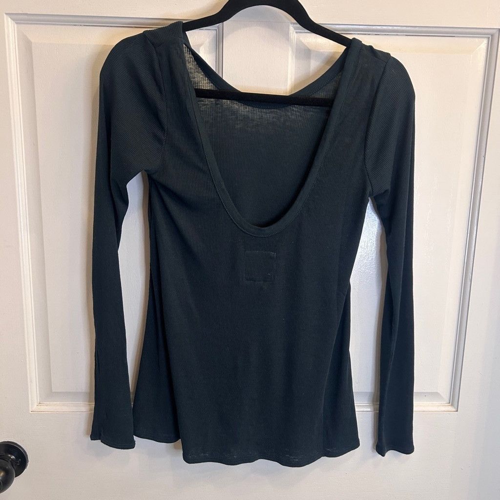 Chaser Brand Women's Chaser Top, Size S, Dark Teal Size S / US 4 / IT 40 - 2 Thumbnail