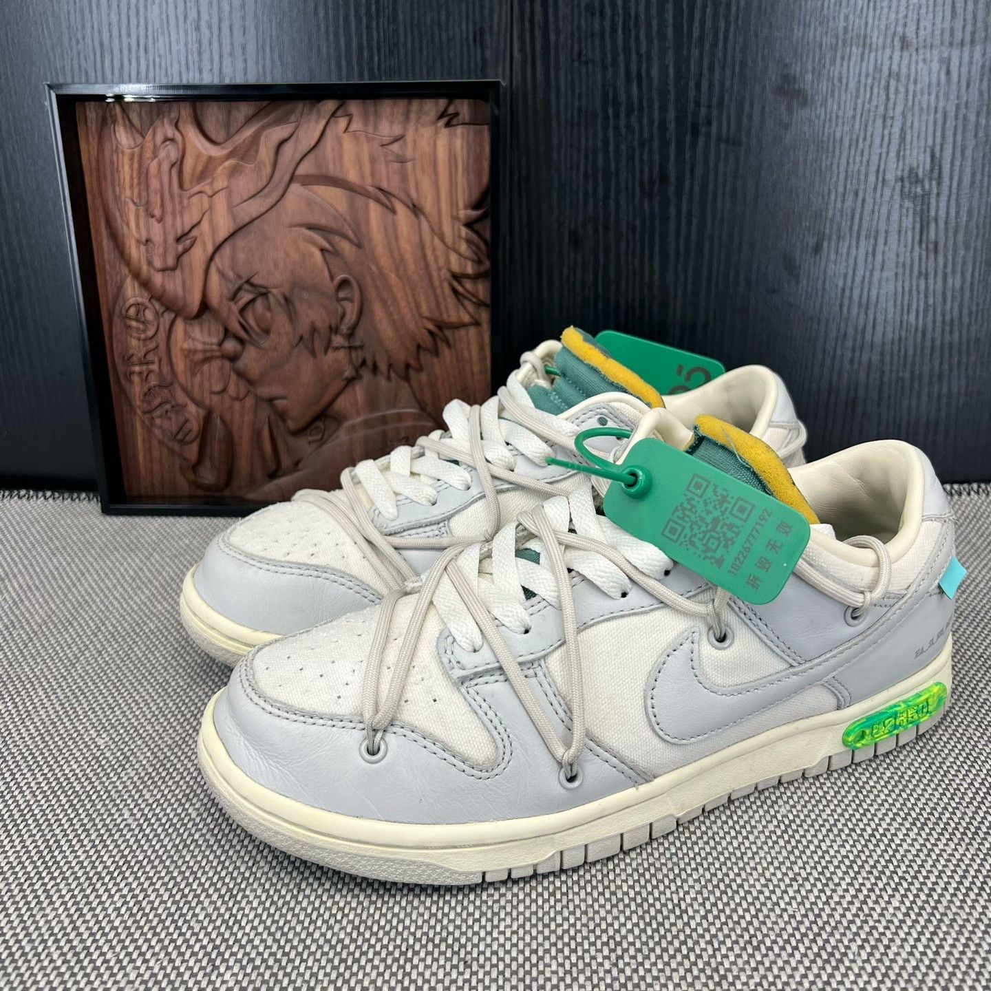 Off-White Off-White DUNK White Lowtop Sneakers 42 Men Size US 9 / EU 42 - 1 Thumbnail