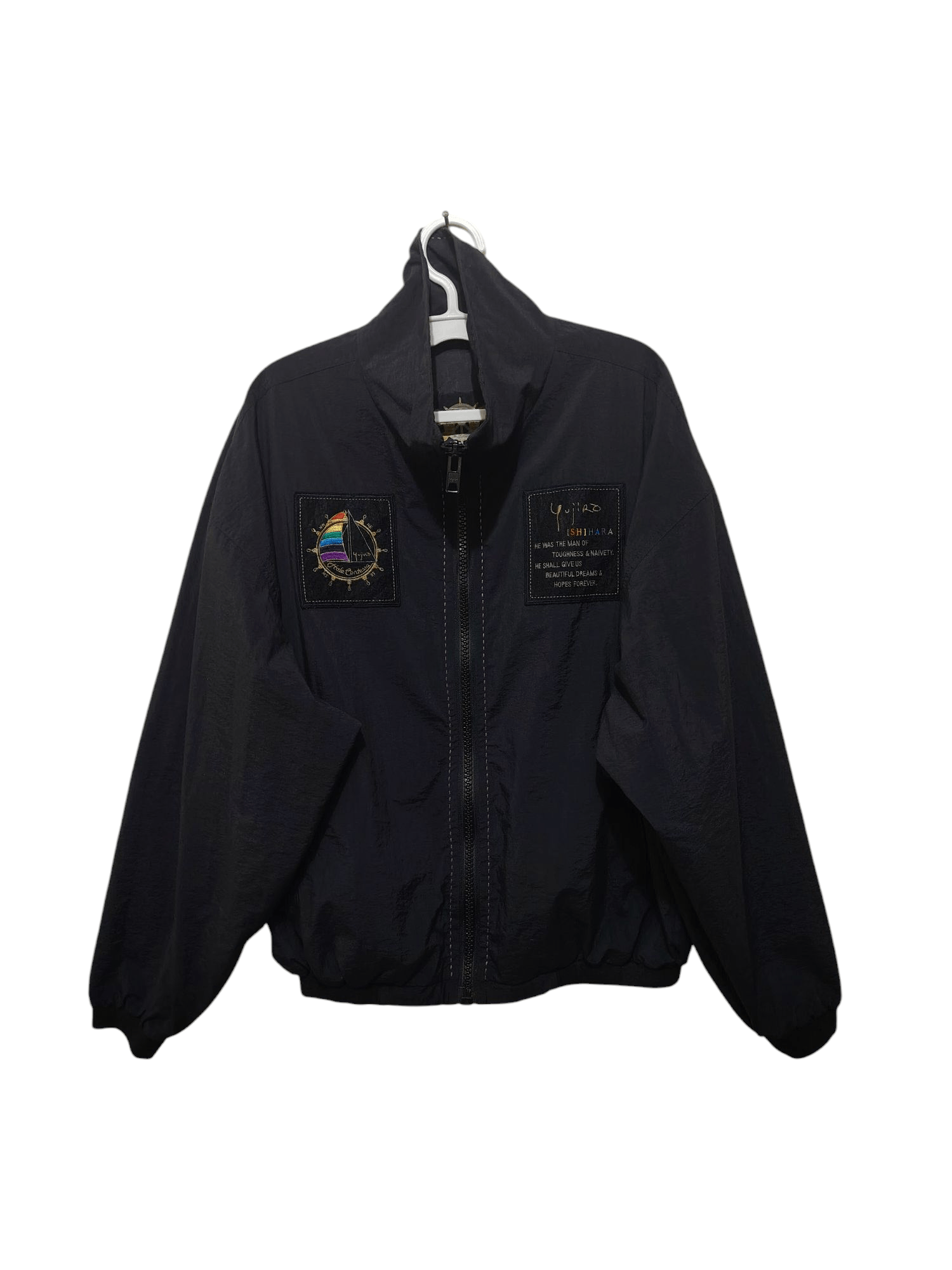 Japanese Brand Rare Japanese Design Yujiro Ishihara Reversible Nylon Jacket Size US M / EU 48-50 / 2 - 3 Thumbnail