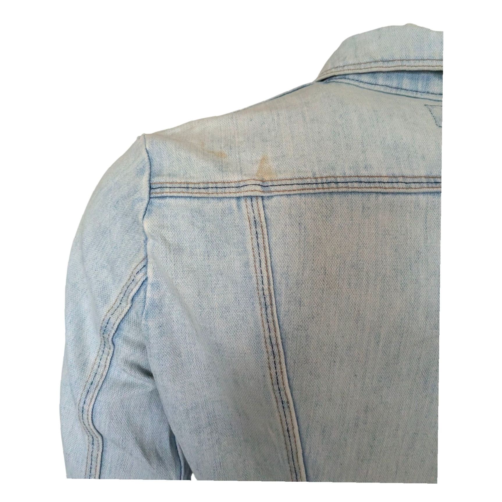 Wrangler VINTAGE Wrangler Denim Jacket – Light Wash – Men’s M – USA Made – No Fault Denim – 80s 90s Trucker Style, Blue, Button Closure, Regular Fit Size US M / EU 48-50 / 2 - 4 Thumbnail