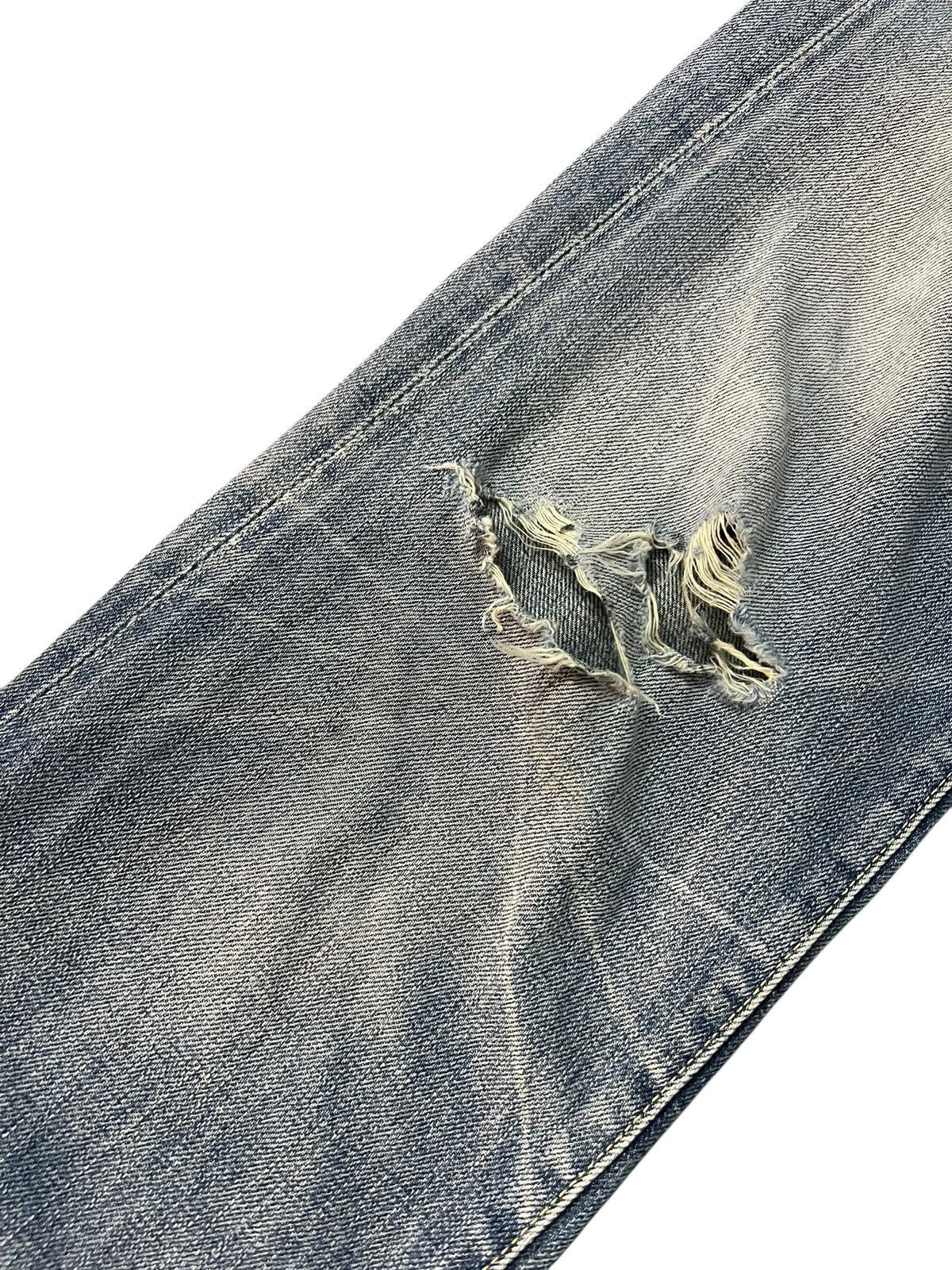 Levi's Vintage Distressed Levi’s 501 Big E Selvedge Faded Jean Size US 27 - 5 Thumbnail