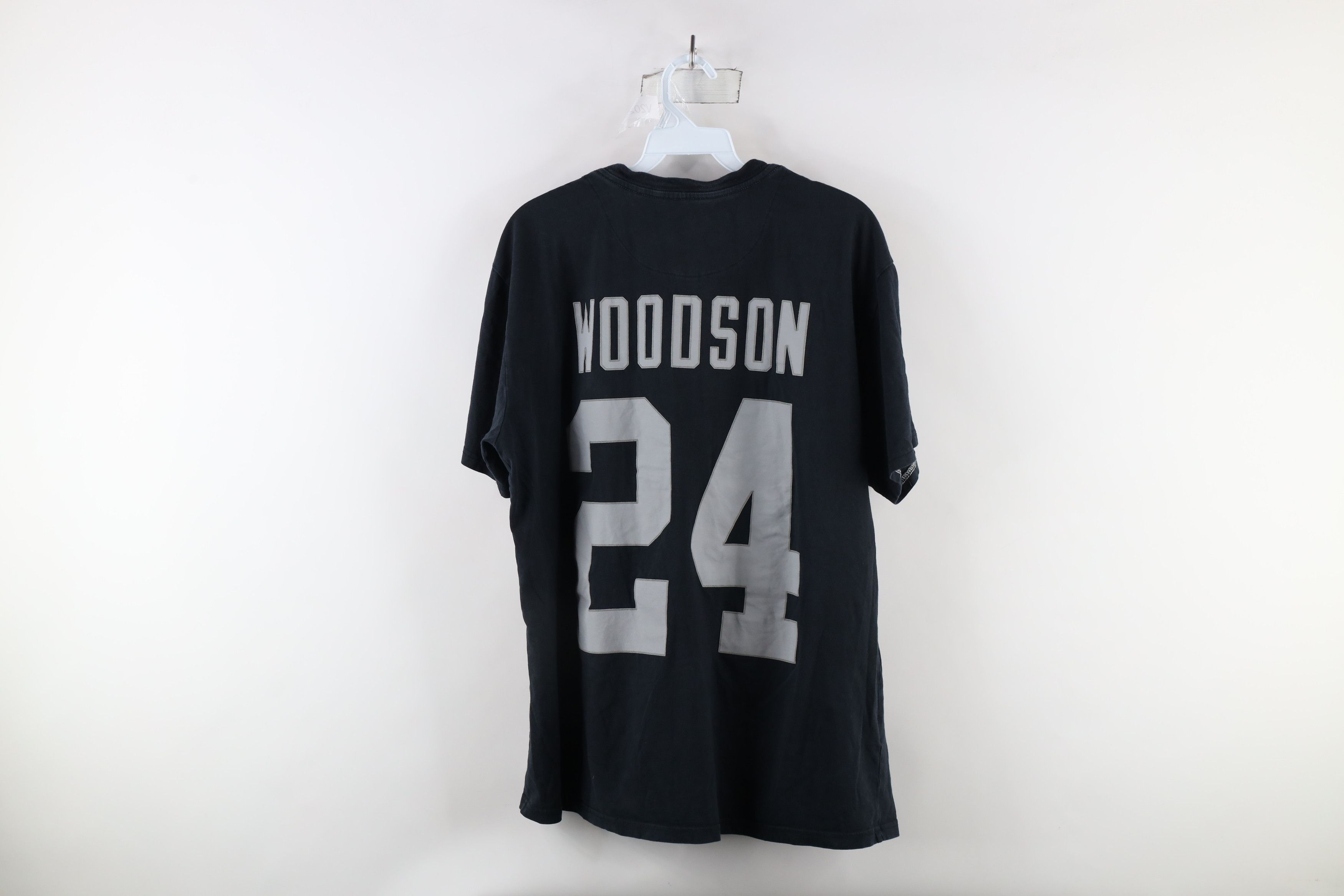 Mitchell & Ness × Vintage Mitchell & Ness Woodson Oakland Raiders Jersey T-Shirt Size US L / EU 52-54 / 3 - 9 Thumbnail