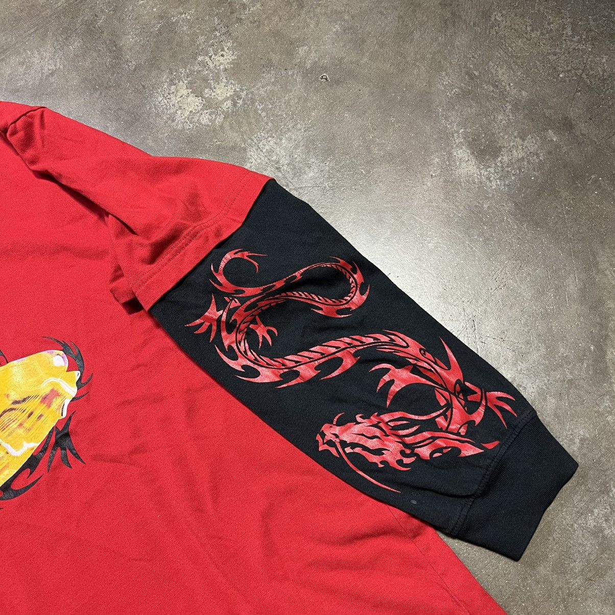 Vintage Vintage Tribal Car Double Sleeve Flame Graphic T shirt Y2K Size US M / EU 48-50 / 2 - 5 Thumbnail