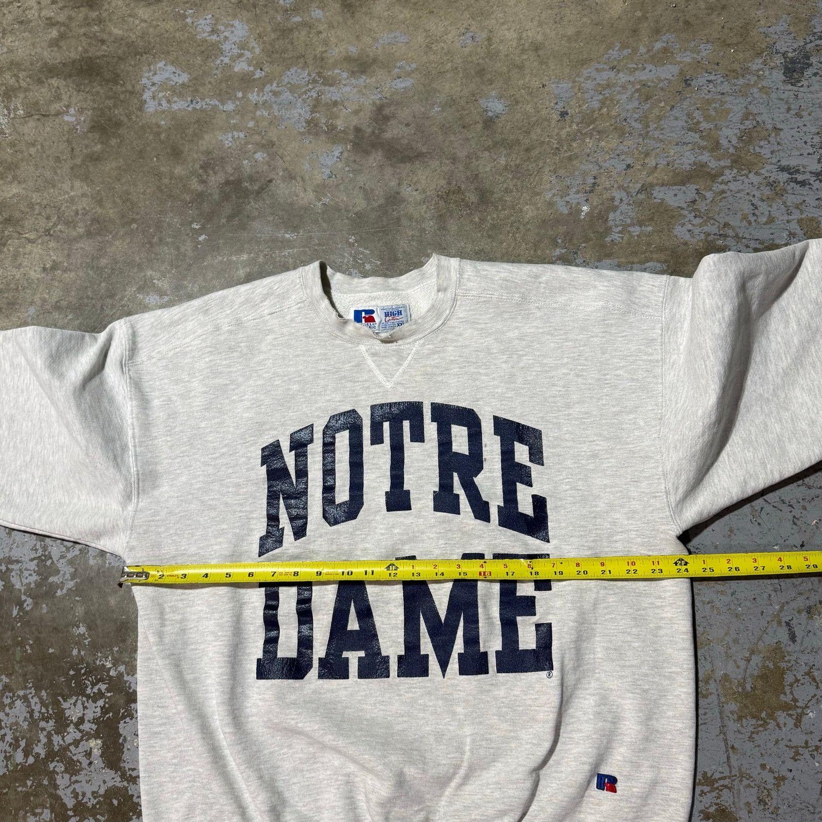 Russell Athletic Vintage Notre Dame University Russell Athletic Crewneck Size US XL / EU 56 / 4 - 5 Thumbnail
