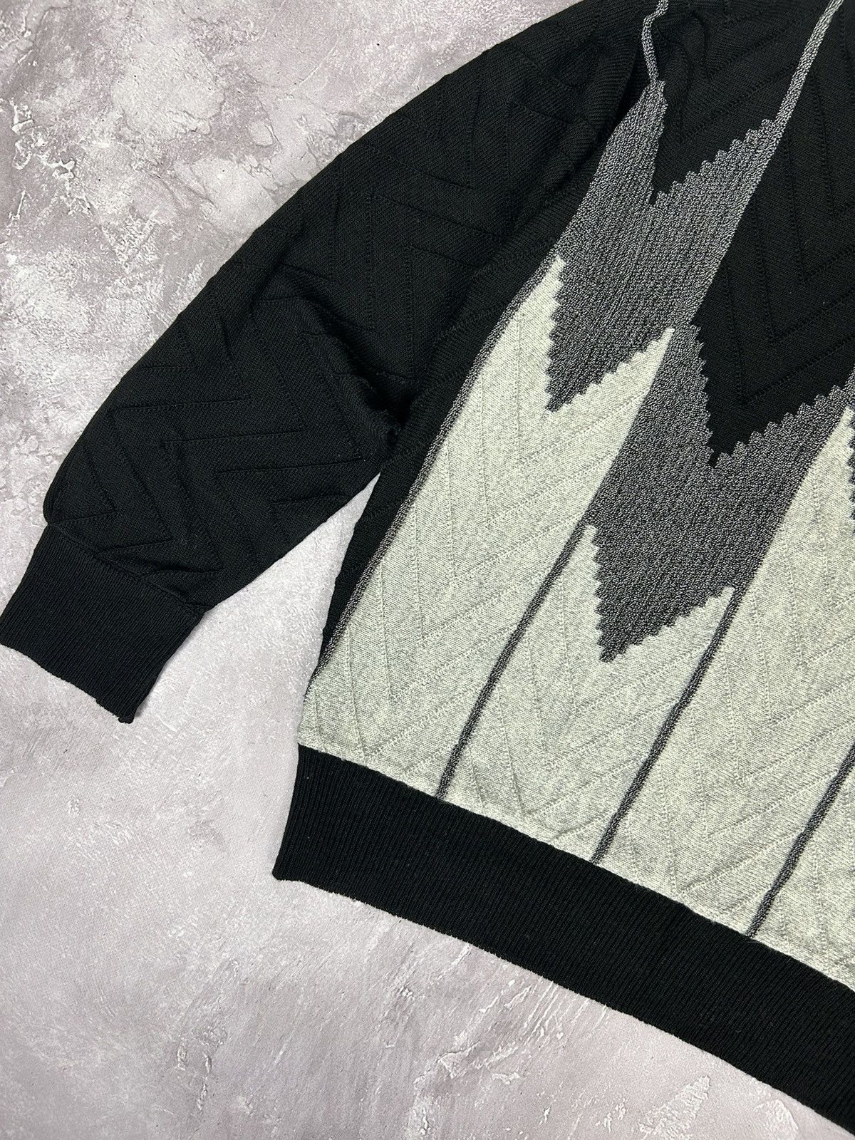 Carlo Colucci × Designer × Vintage Carlo Colucci Abstract Logo Wool Knit Sweater Size L Vintage Size US L / EU 52-54 / 3 - 5 Thumbnail