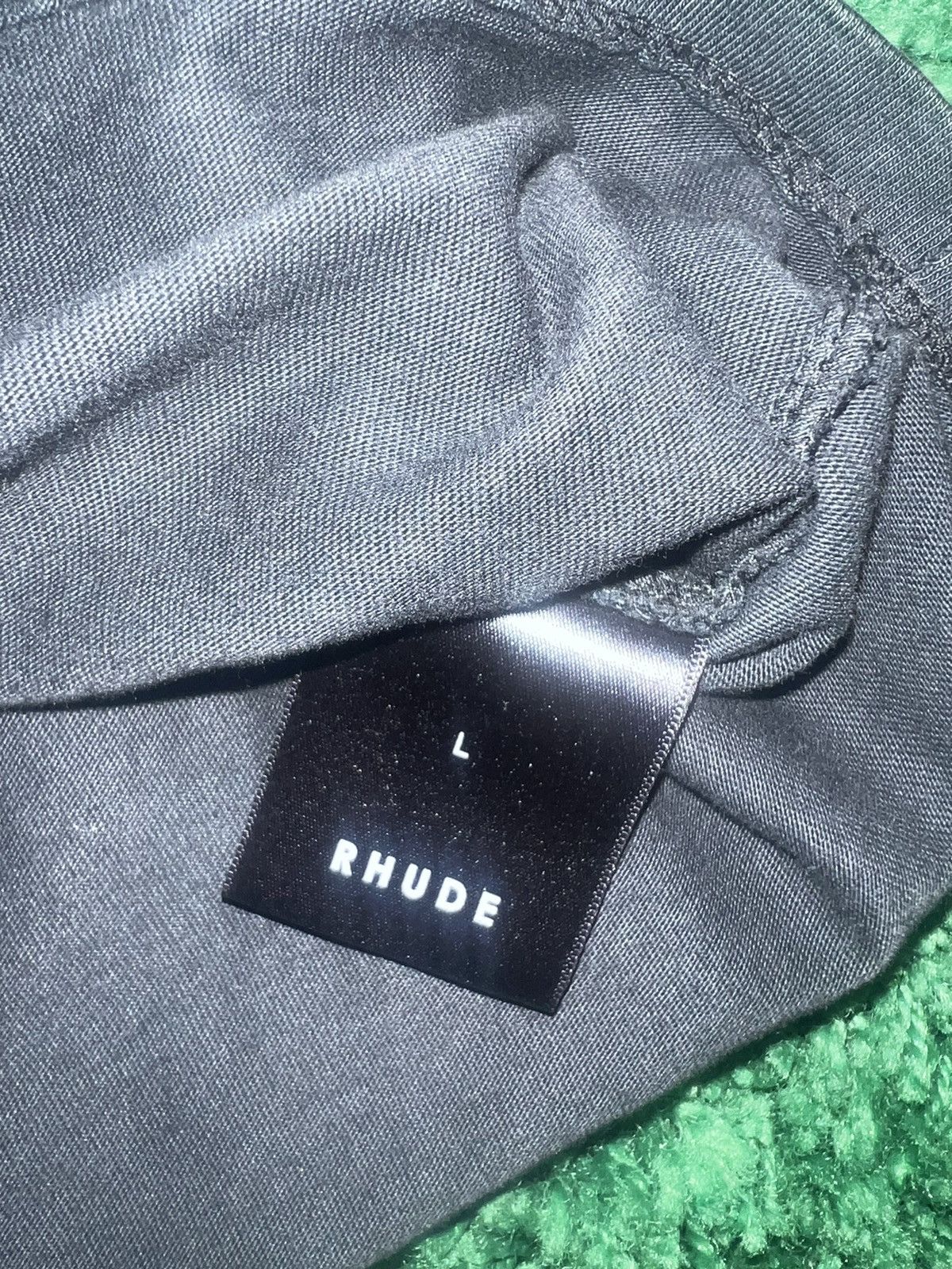 Rhude Rhude cobra black tee Size US L / EU 52-54 / 3 - 5 Thumbnail