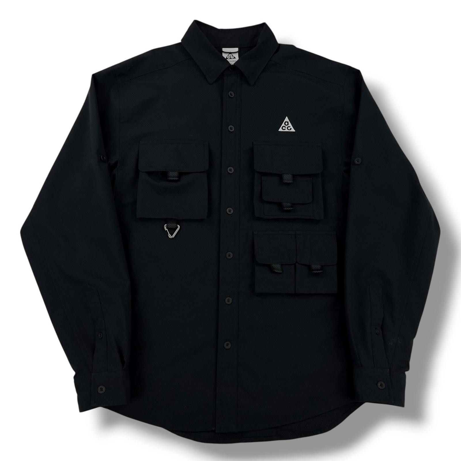 Nike ACG Nike ACG UV Devastation Black Trail Shirt Size US M / EU 48-50 / 2 - 2 Thumbnail