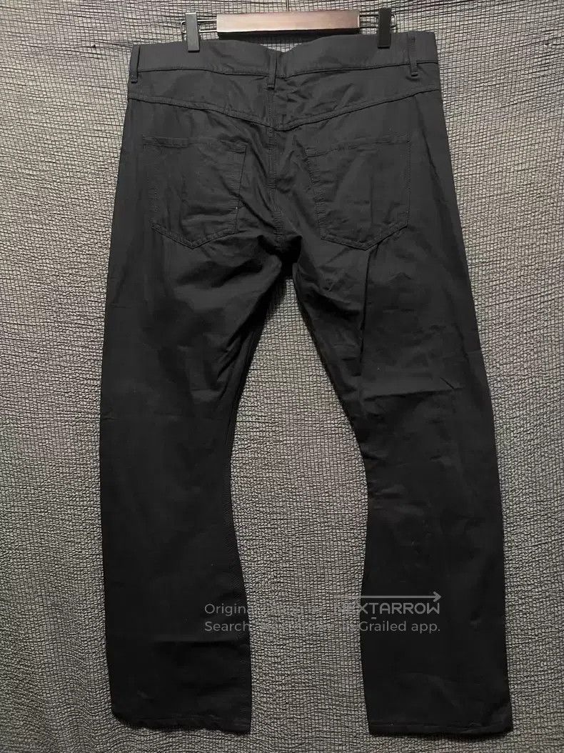 Rick Owens RICK OWENS size M Early Main Line Curved Knife Trousers Size US 27 - 2 Thumbnail
