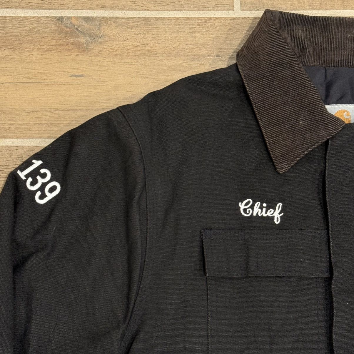 Carhartt × Vintage Carhartt C03 BLK Arctic Quilt-Line Jacket Union Made 48 Tall Size US XL / EU 56 / 4 - 3 Thumbnail