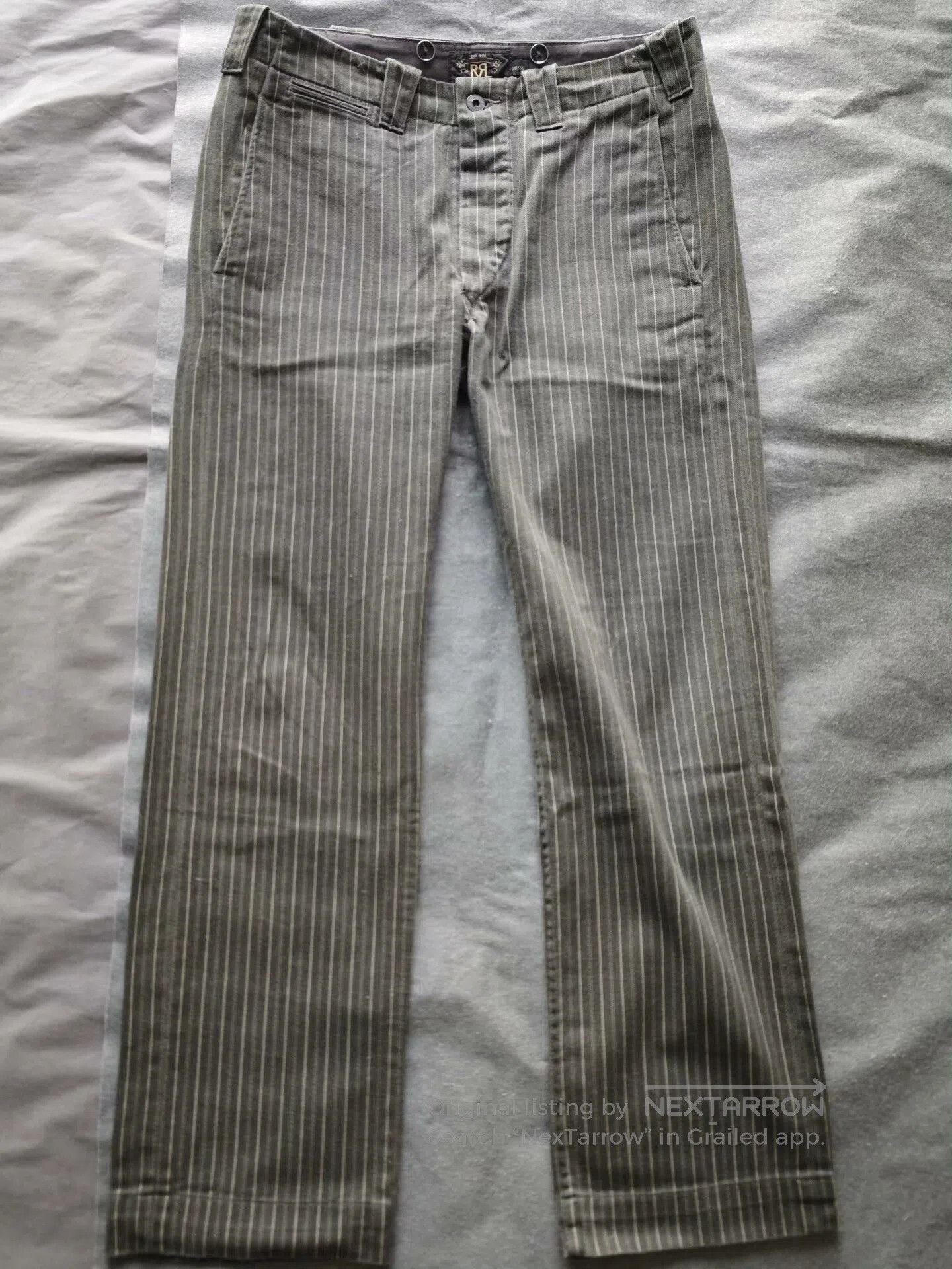 RRL Ralph Lauren Ralph Lauren RRL Striped Trousers. Size US 30 / EU 46 - 1 Thumbnail