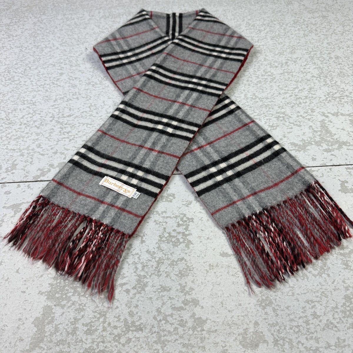 Burberry Vintage Burberry Checked Scarf / Muffler / Neckwear Size ONE SIZE - 3 Thumbnail