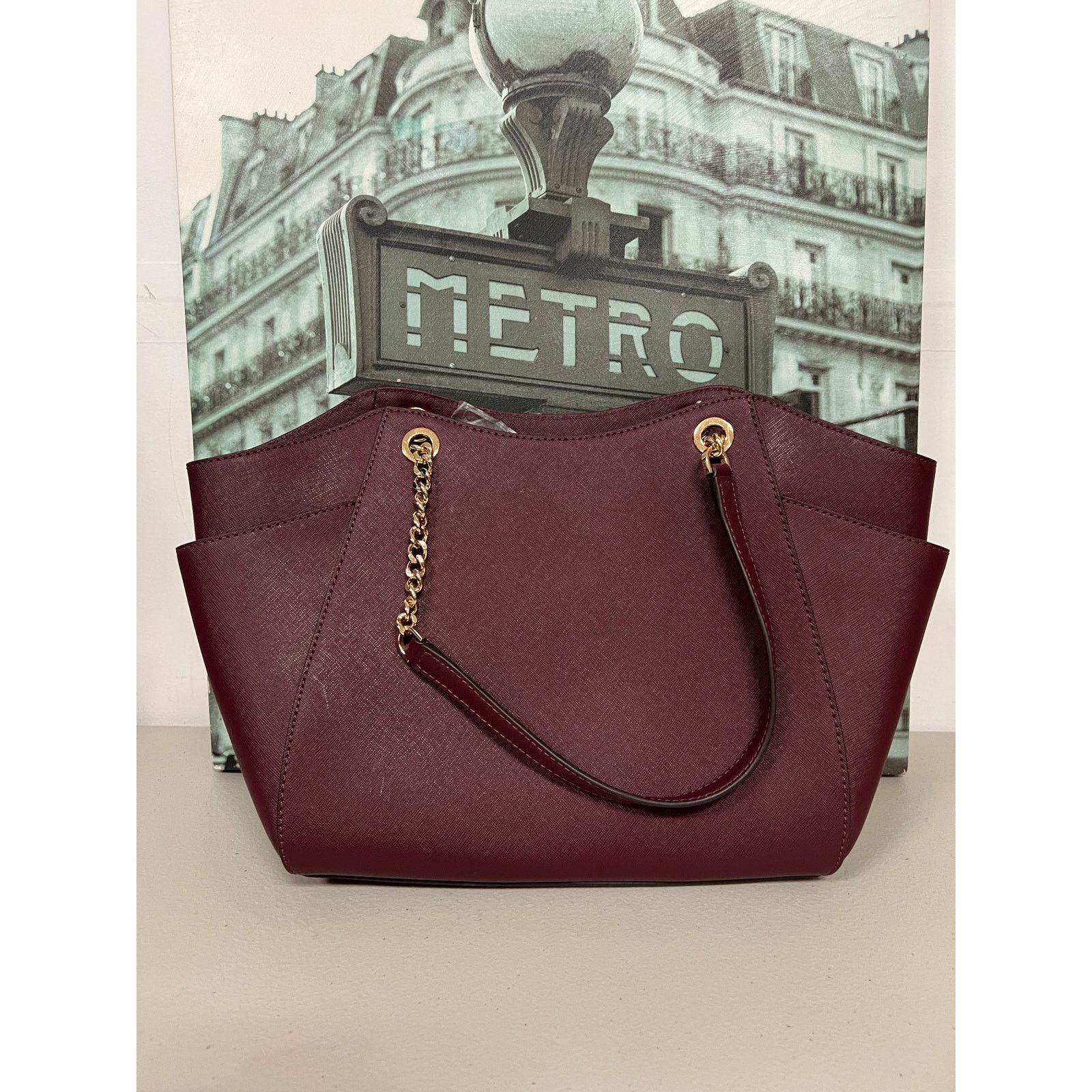 Michael Kors Michael Kors 35T5GTVT3L Jet Set Large Saffiano Leather Bag Size ONE SIZE - 2 Thumbnail