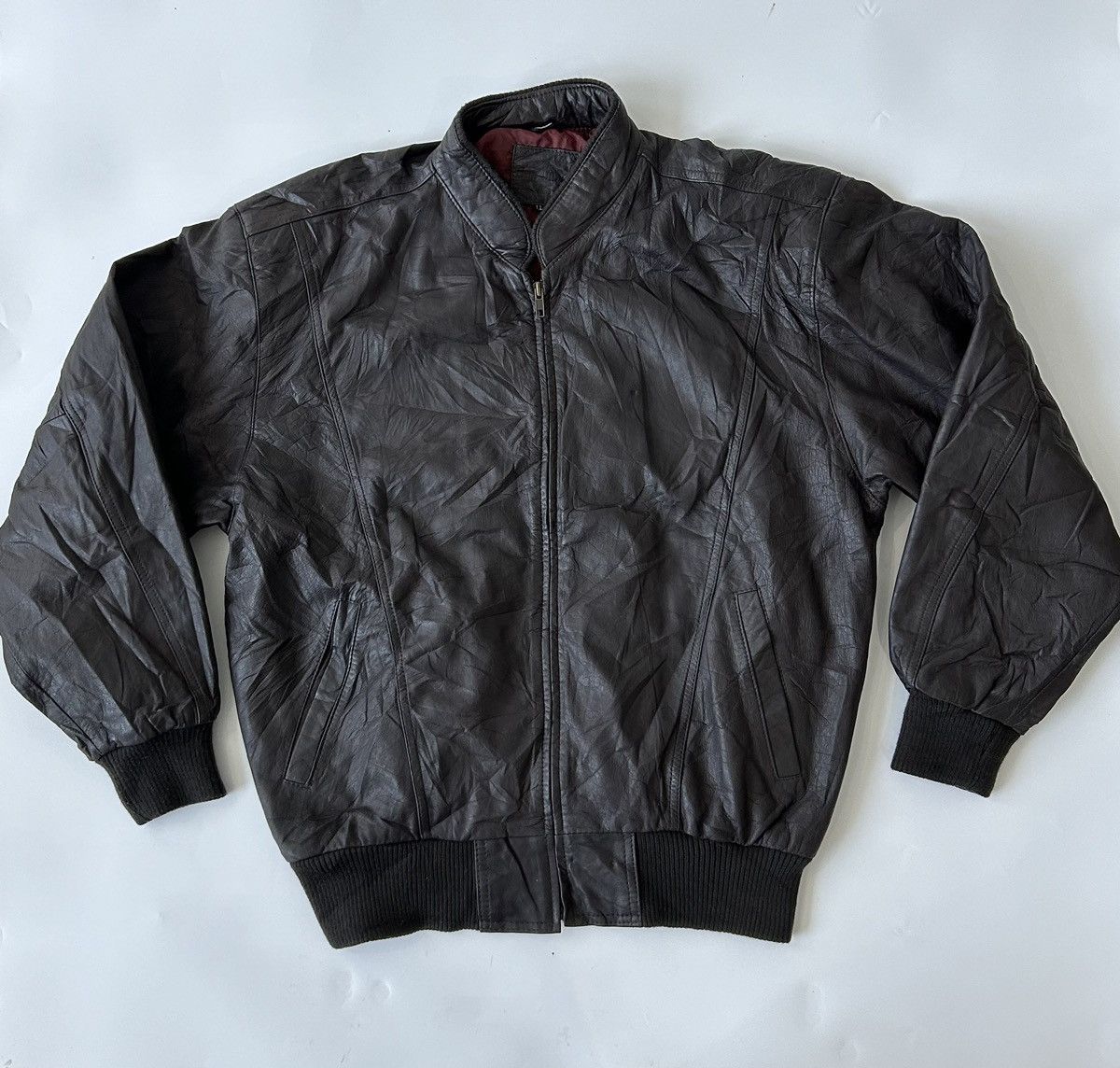 Japanese Brand × Vintage SUB URBAN TOKYO LEATHER JACKET Size US XL / EU 56 / 4 - 1 Thumbnail
