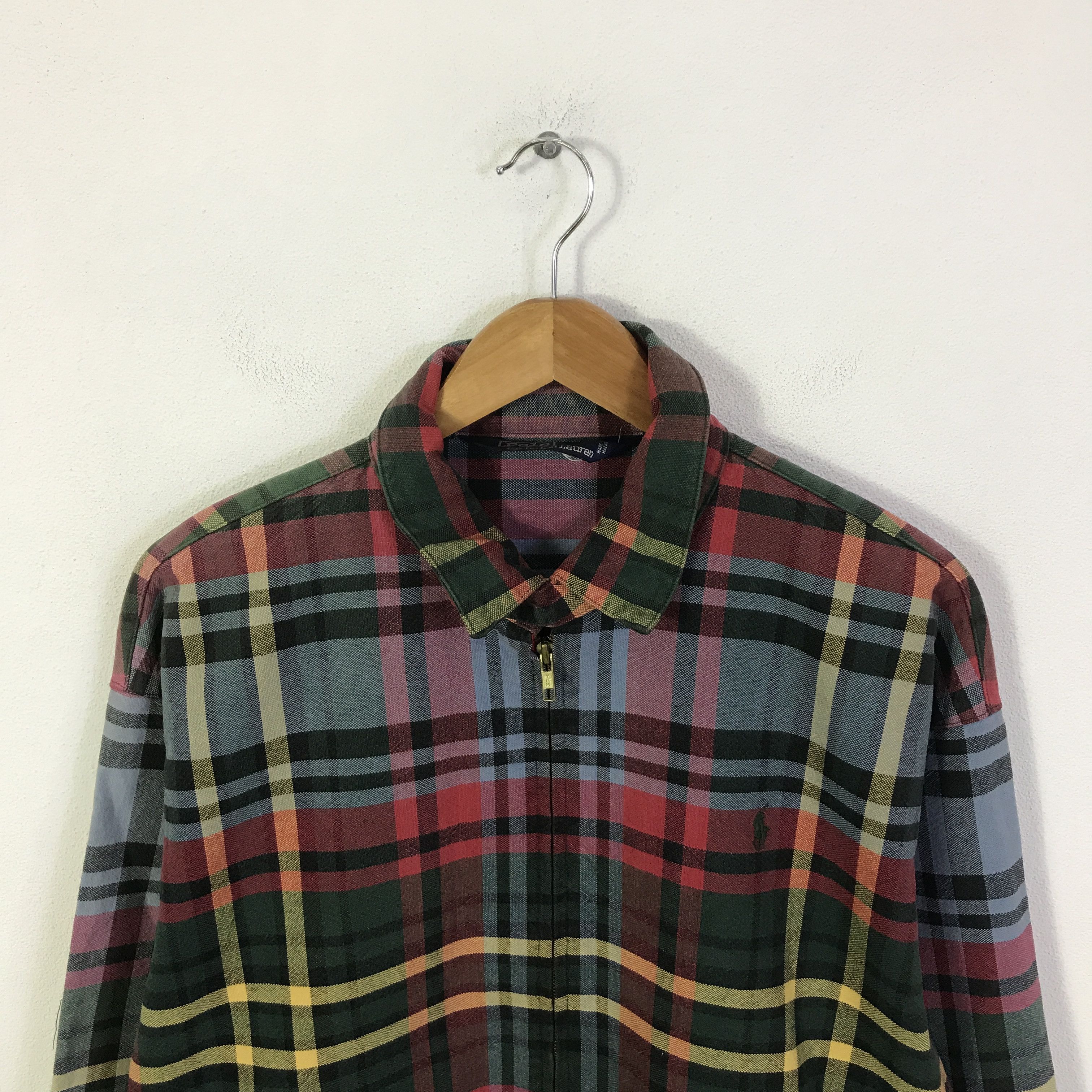 Polo Ralph Lauren Vtg Polo Ralph Lauren Tartam jacket K94B3 Size US L / EU 52-54 / 3 - 2 Thumbnail