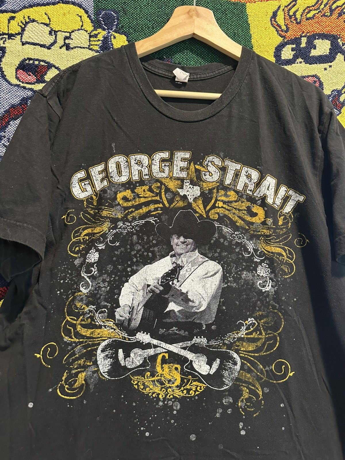 Vintage Vintage Y2K George Strait Concert Tee Size US L / EU 52-54 / 3 - 4 Thumbnail