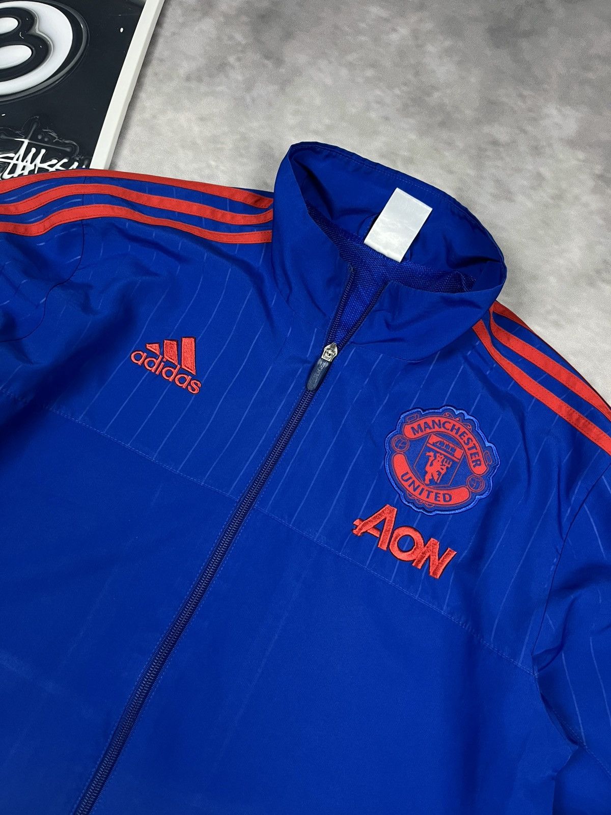 Adidas Adidas Manchester United 2015-16 Packable Windbreaker AON M Size US M / EU 48-50 / 2 - 4 Thumbnail