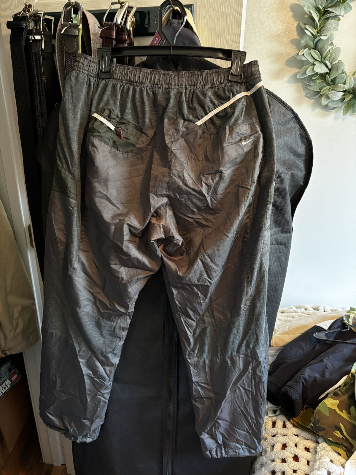 Gyakusou Nike Gyakusou Running Track Pants Grey Size US 33 - 7 Thumbnail