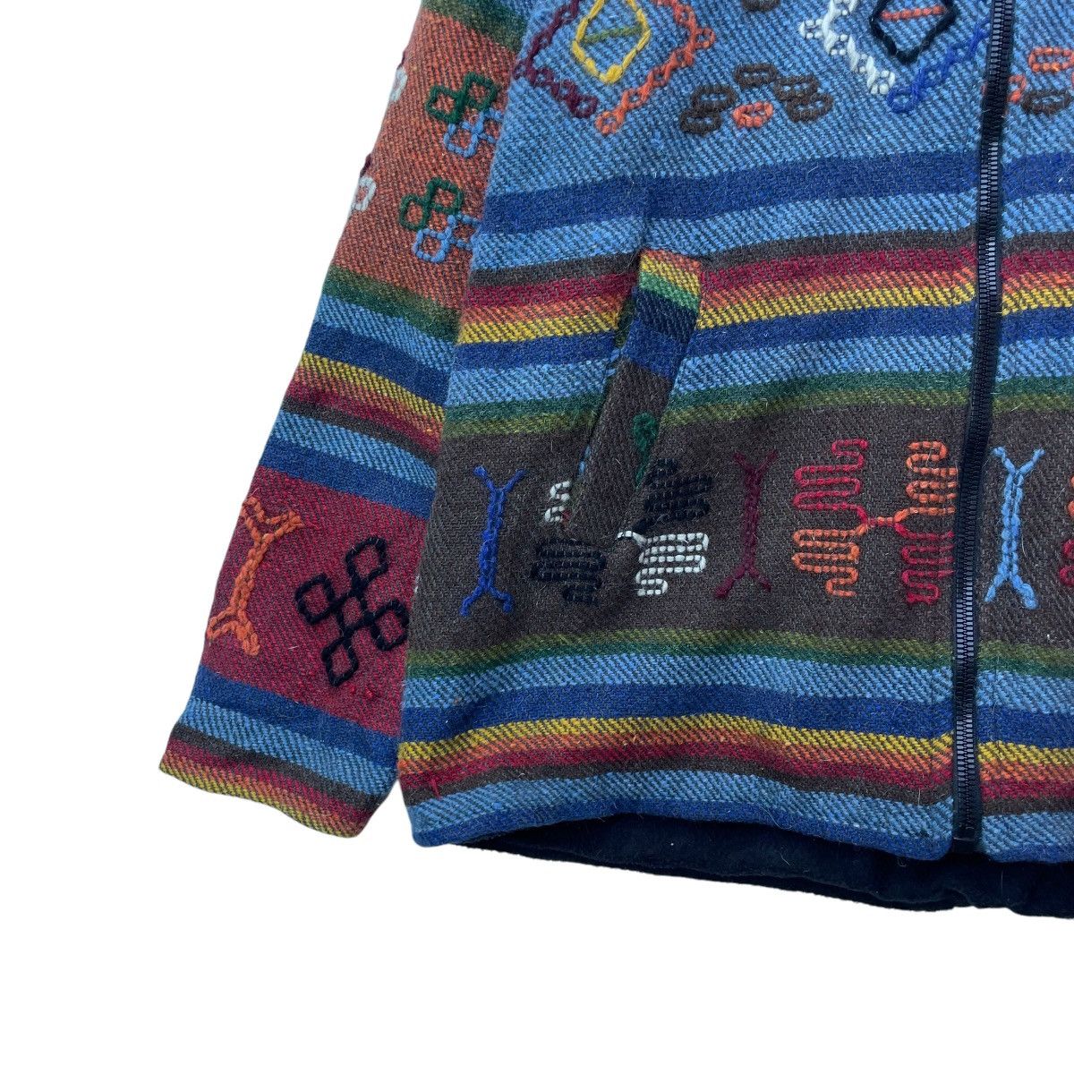 45rpm × Japanese Brand × go slow caravan 💥Japanese Brand Prema Shanti Hooded Jacket Inspired Kapital Size US M / EU 48-50 / 2 - 4 Thumbnail