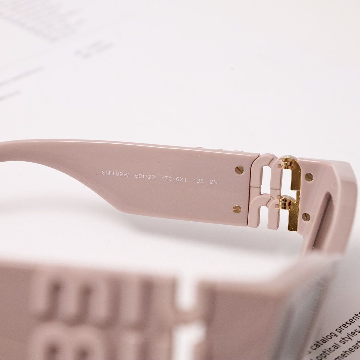Miu Miu MIU MIU 0MU 09WS SUNGLASSES Size ONE SIZE - 4 Thumbnail