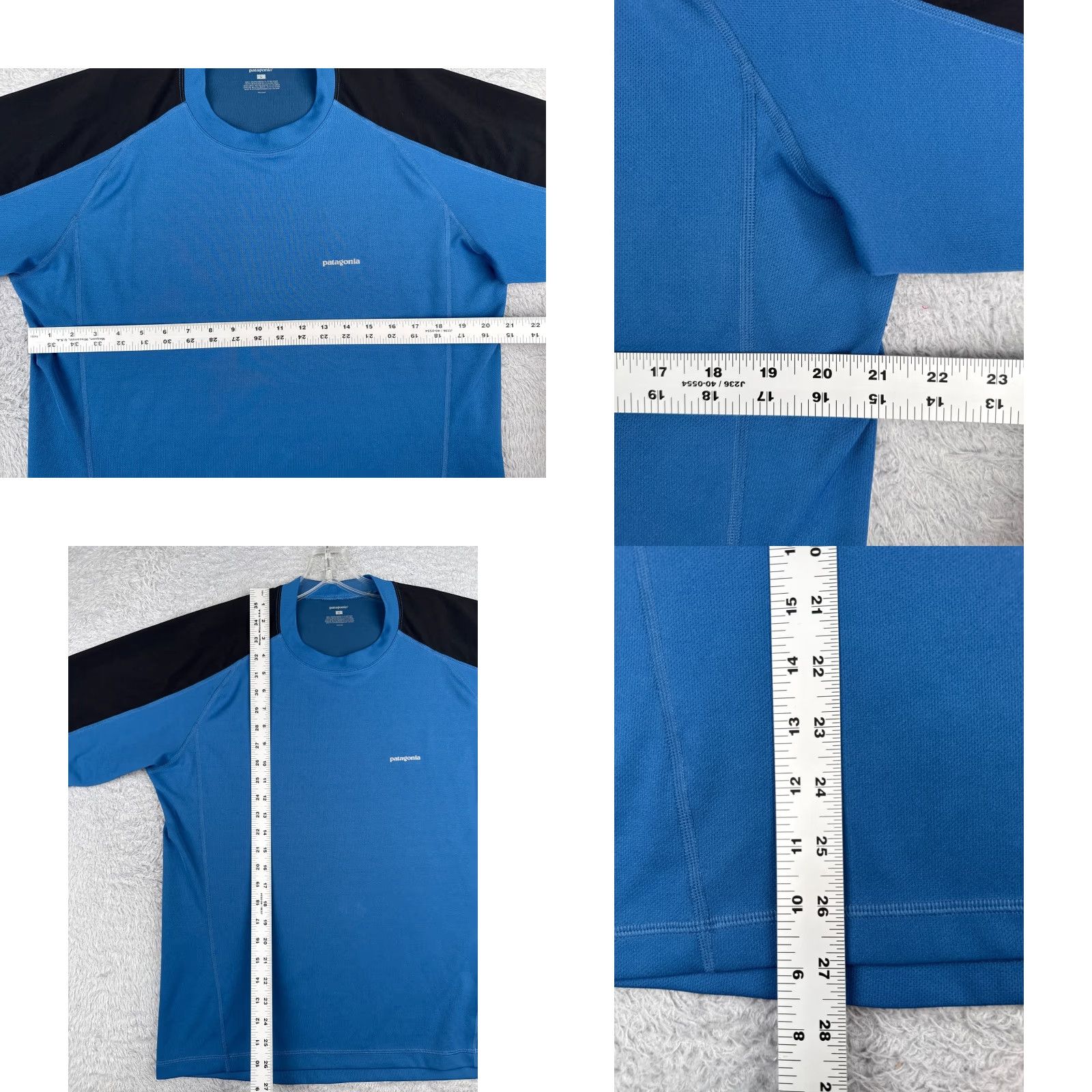 Patagonia Patagonia Shirt Men Large Blue Short Sleeve Crew Neck T-Shirt Logo All Seasons Regular Fit USA Blue Mens Size US L / EU 52-54 / 3 - 8 Thumbnail