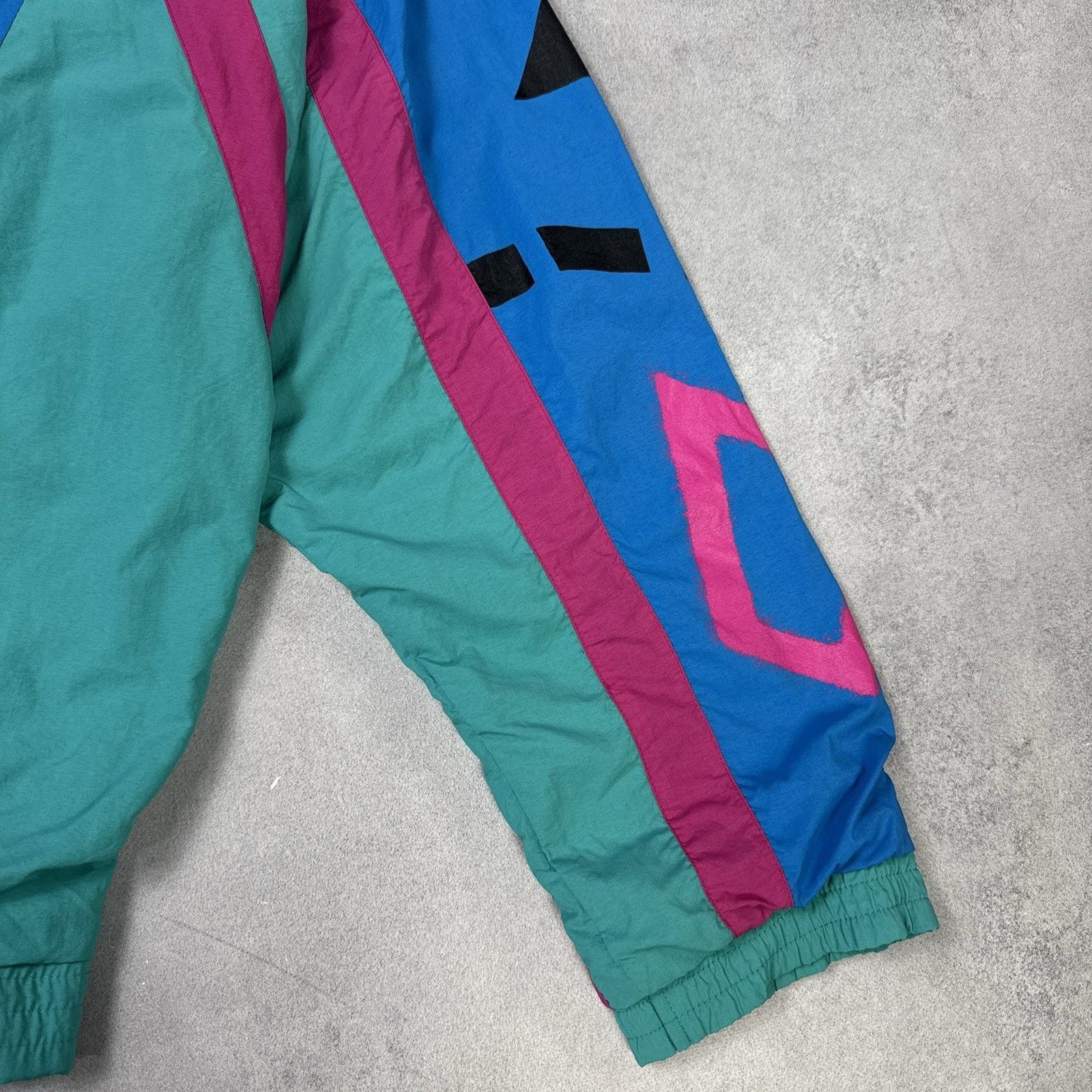 Adidas Vintage Adidas 90s Track Jacket Multicolour Men Size M Size US M / EU 48-50 / 2 - 17 Thumbnail