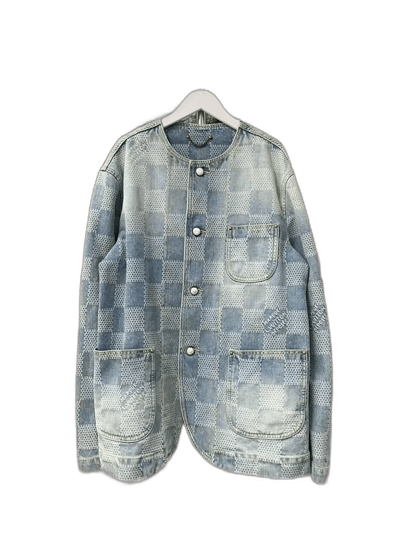 Louis Vuitton Louis Vuitton Pearl Button Denim Jacket Size US M / EU 48-50 / 2 - 1 Thumbnail
