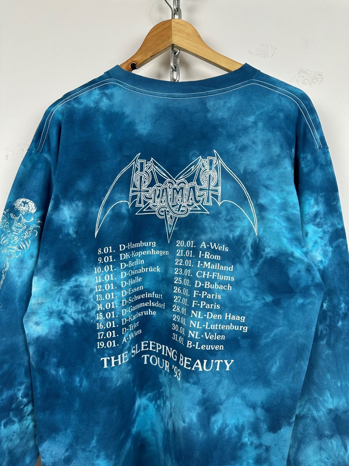 Band Tees 1993 Vintage Tiamat The Sleeping Beauty Long Sleeve T-Shirt Size US XL / EU 56 / 4 - 13 Thumbnail