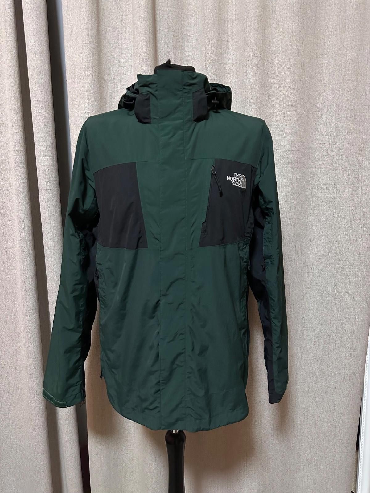 The North Face Vintage The North Face Hyvent Green/Black Parka Jacket Men Size US M / EU 48-50 / 2 - 1 Thumbnail
