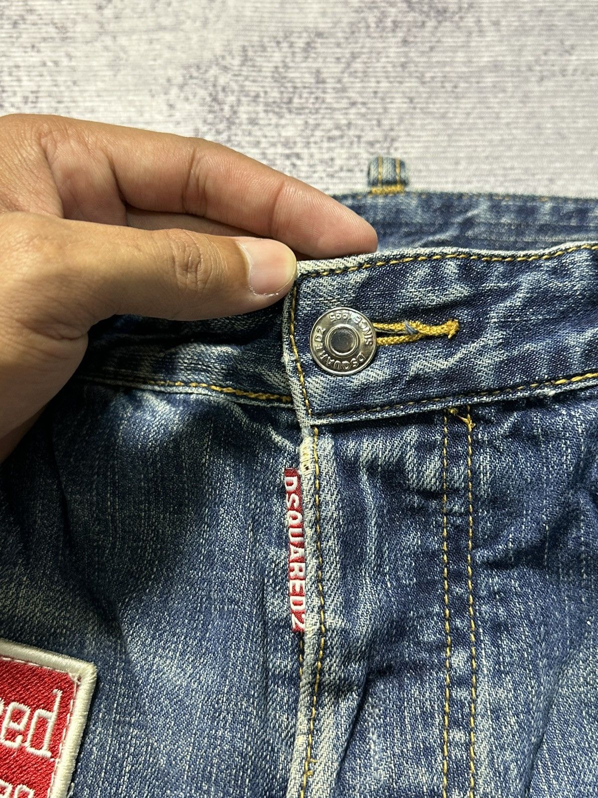 Hysteric Glamour Hysteric Glamour Patchwork Denim Size US 33 - 9 Thumbnail