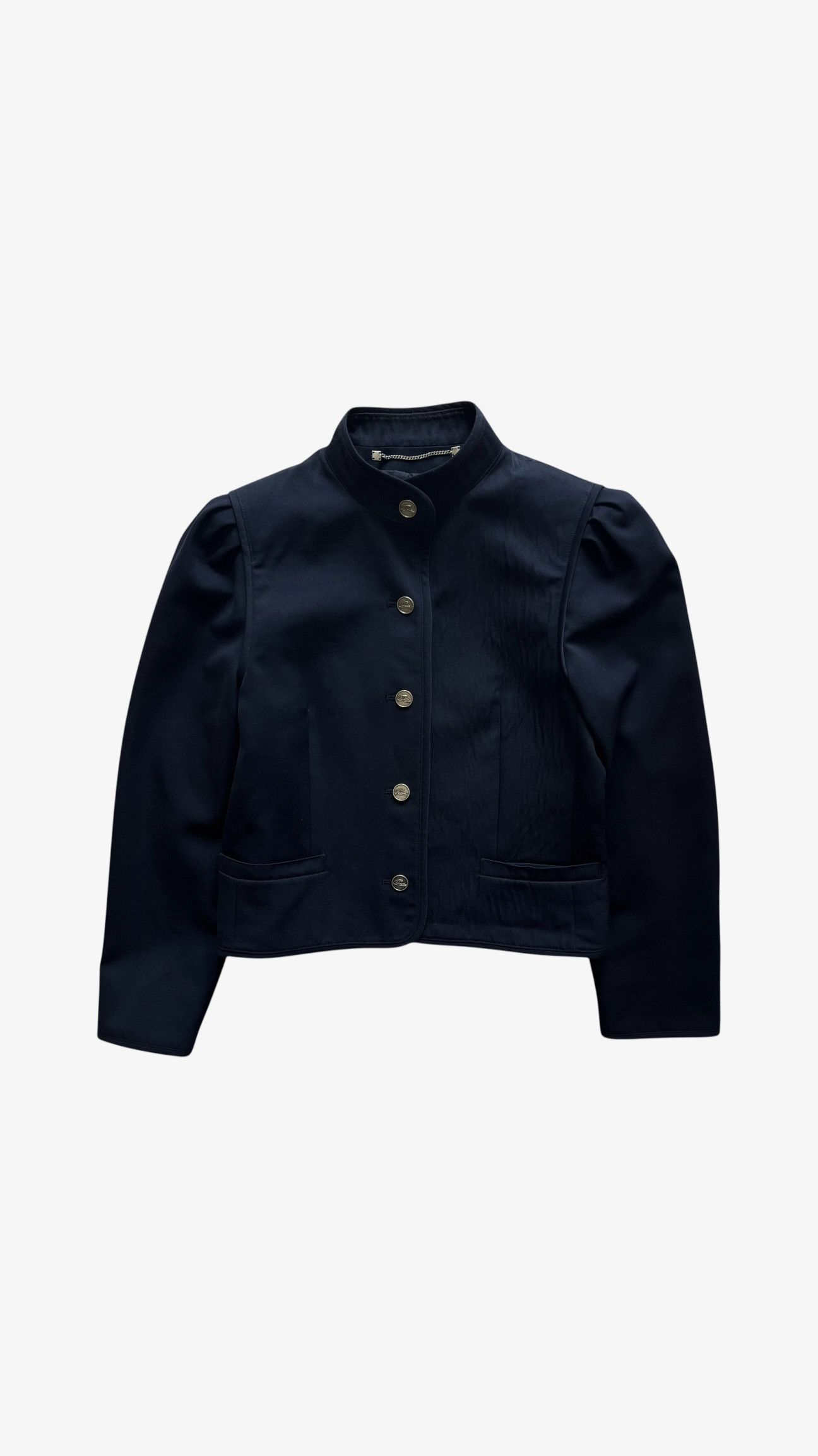 Louis Feraud Vintage 90s Women's Louis Feraud Navy Jacket Size S / US 4 / IT 40 - 1 Thumbnail