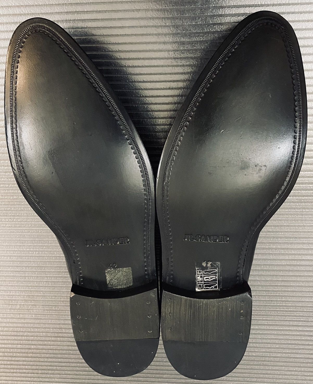 Jil Sander Jil Sander x RAF SIMONS black stitched up loafer 42 NEW Size US 9 / EU 42 - 13 Thumbnail