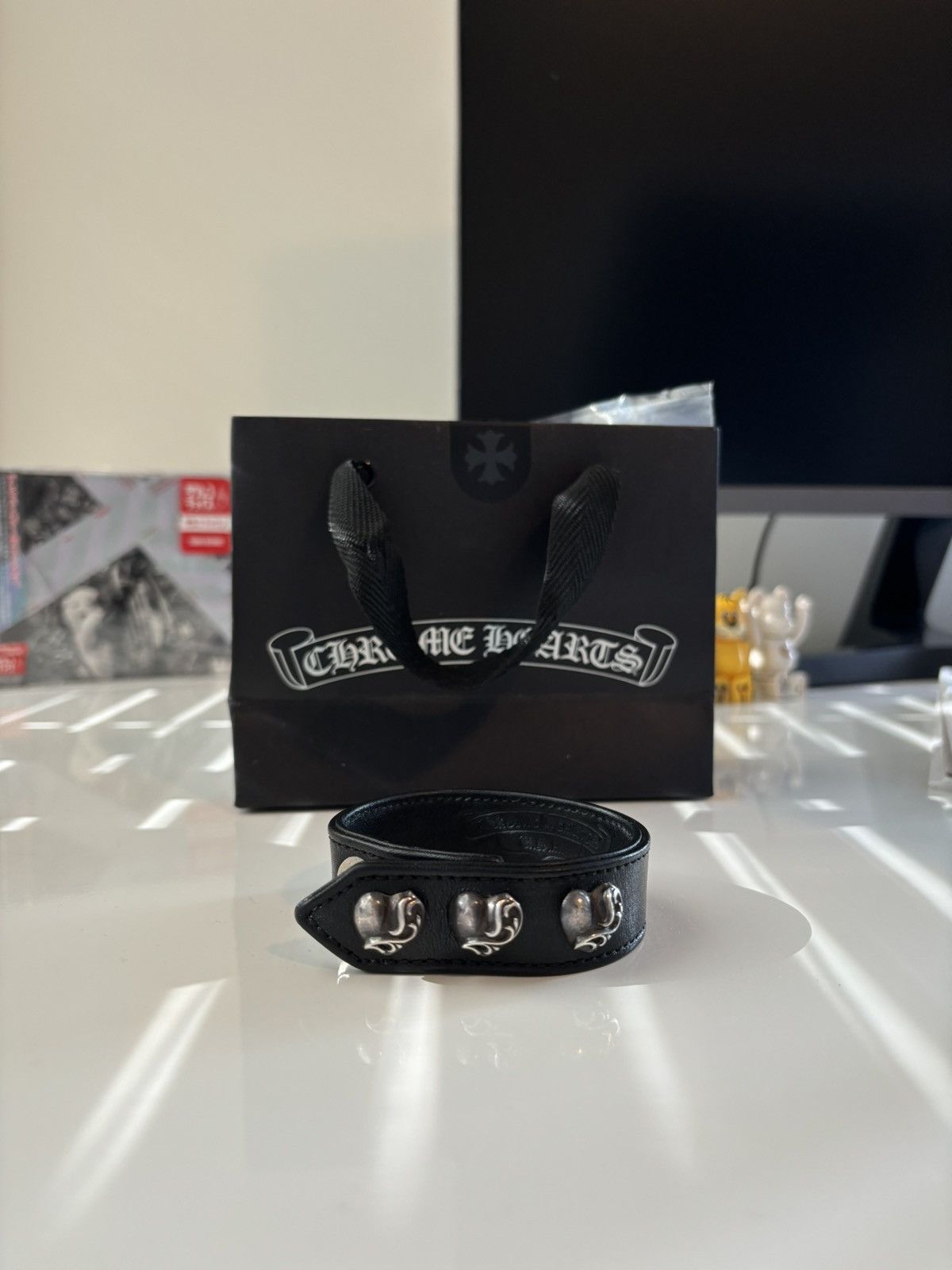 Chrome Hearts Leather Bracelet