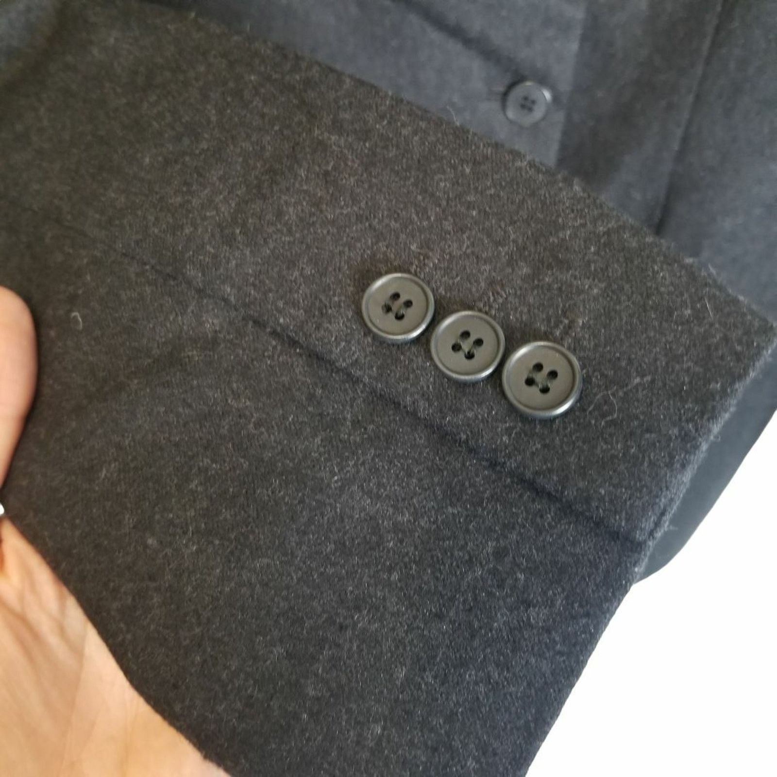 Calvin Klein Vintage Calvin Klein Womens Wool Cashmere Blazer Academia 14 Size XL / US 12-14 / IT 48-50 - 5 Thumbnail