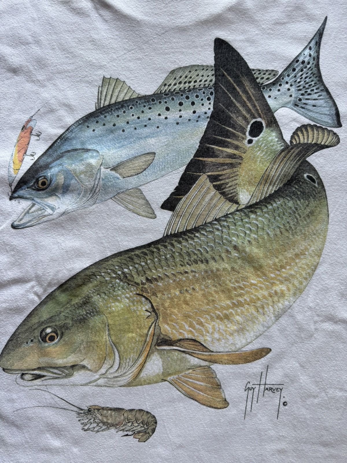 Guy Harvey Vintage Guy Harvey 90’s Size US XL / EU 56 / 4 - 6 Thumbnail