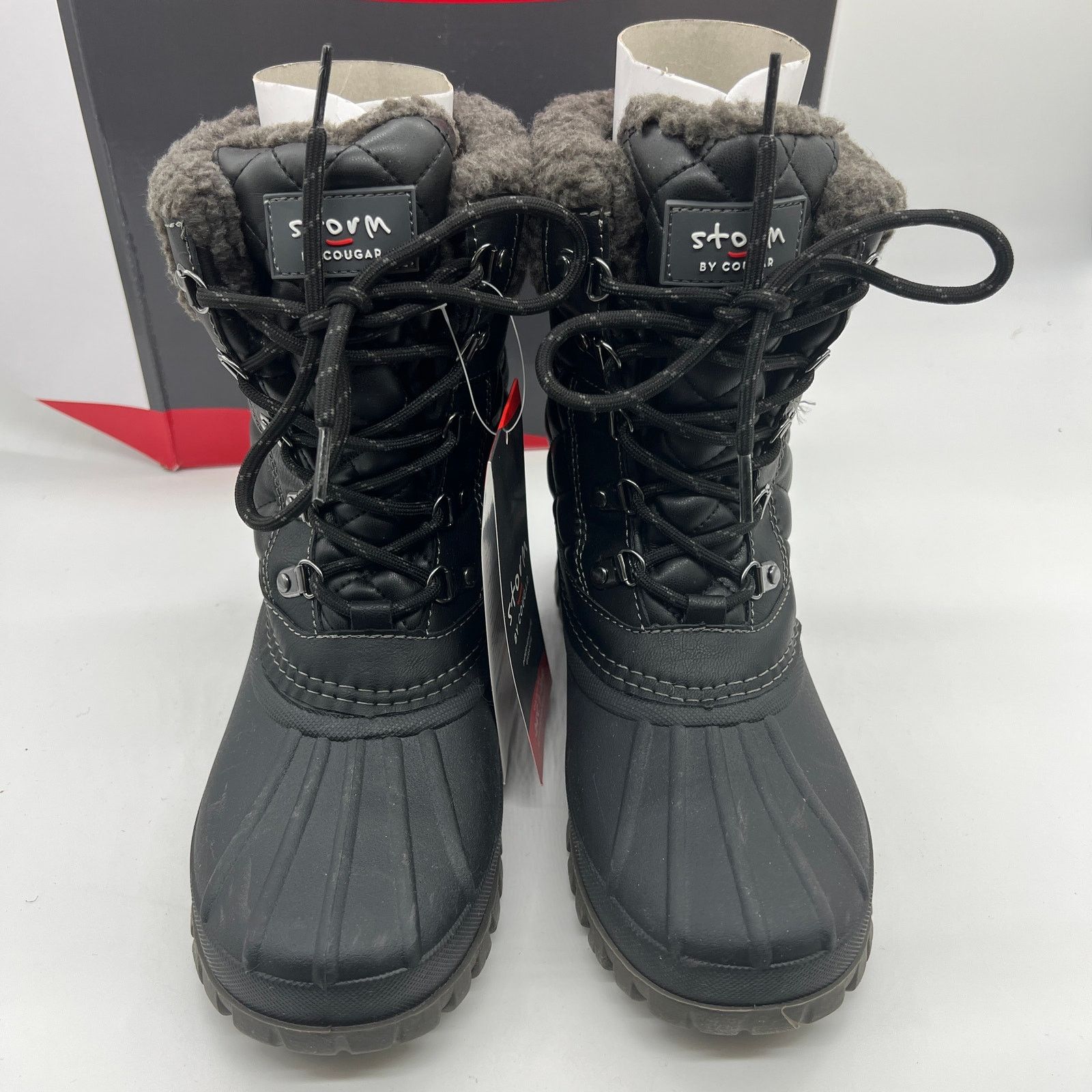 Other Cougar Waterproof Winter Boots Size 9W Black Quilt Carlisle Size US 9 / IT 39 - 4 Thumbnail
